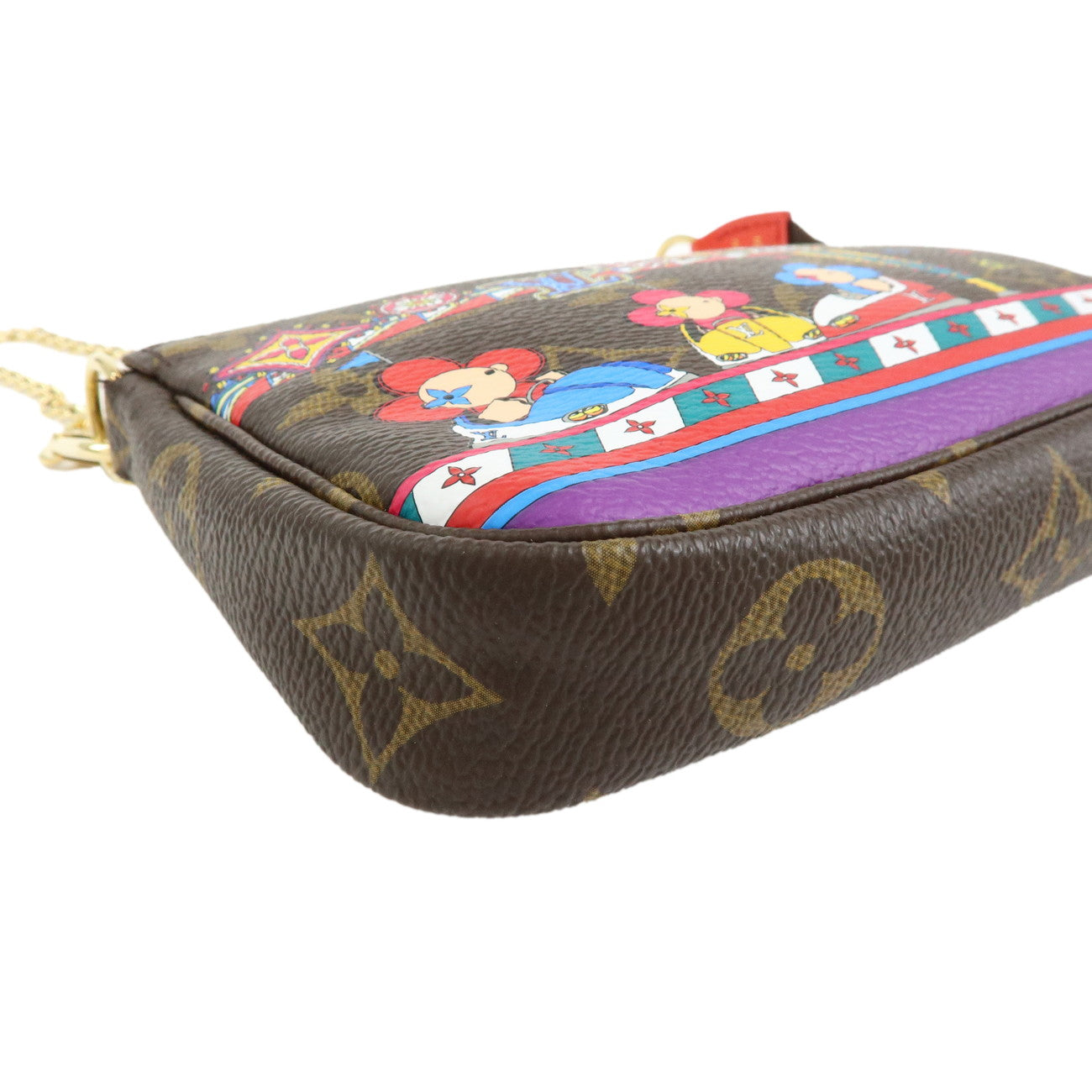 Louis Vuitton Monogram Vivienne Mini Pochette Accessoires M69976