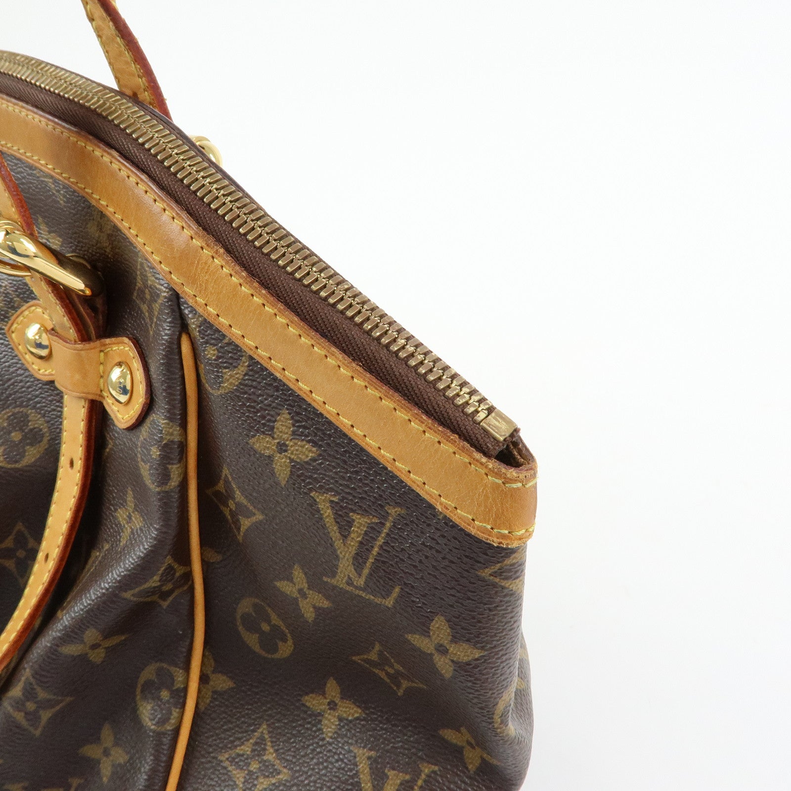 Louis Vuitton Monogram Tivoli GM Shoulder Bag Boston Bag M40144
