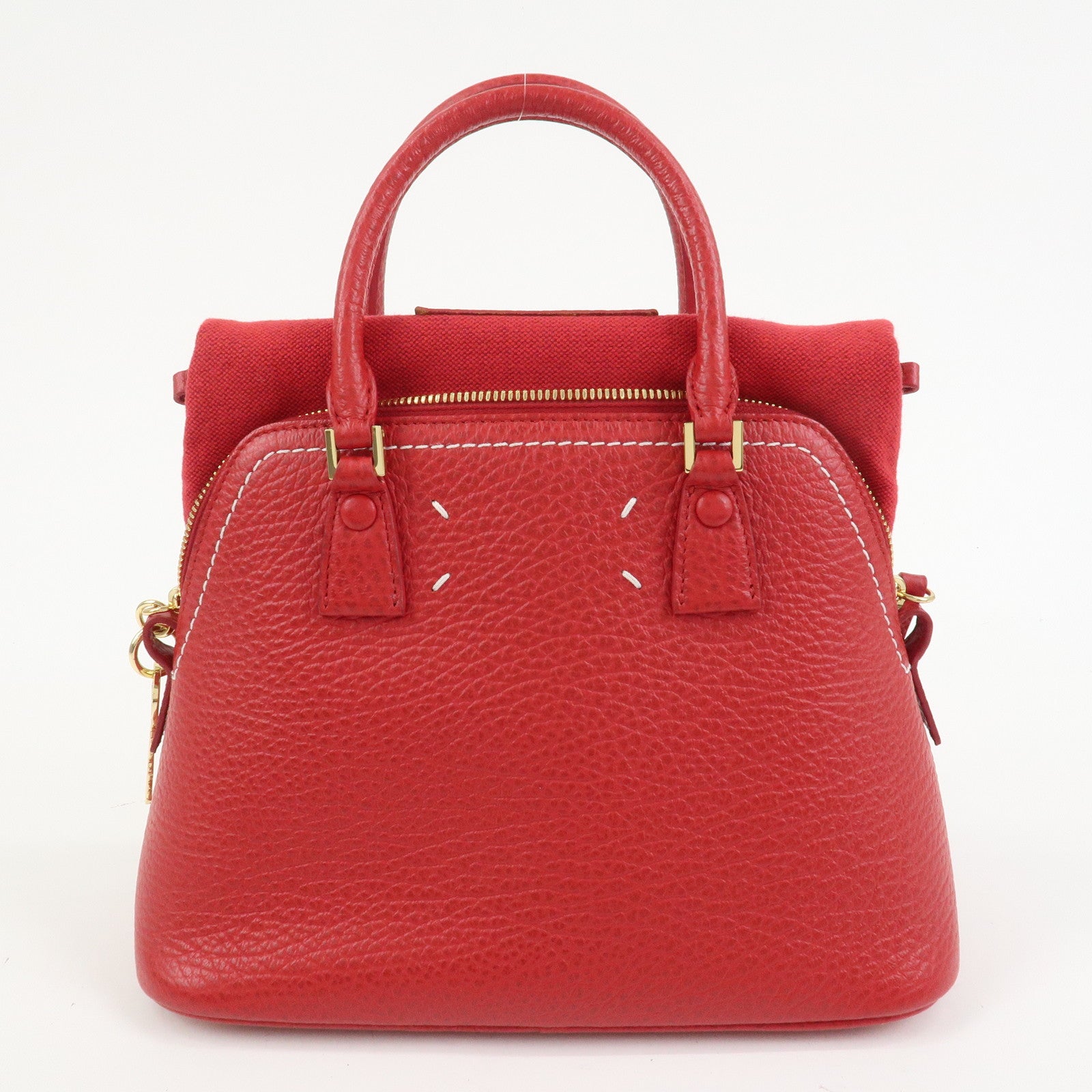 Maison Margiela 5AC Grained Calf Leather 2 Way Red S56WG0082