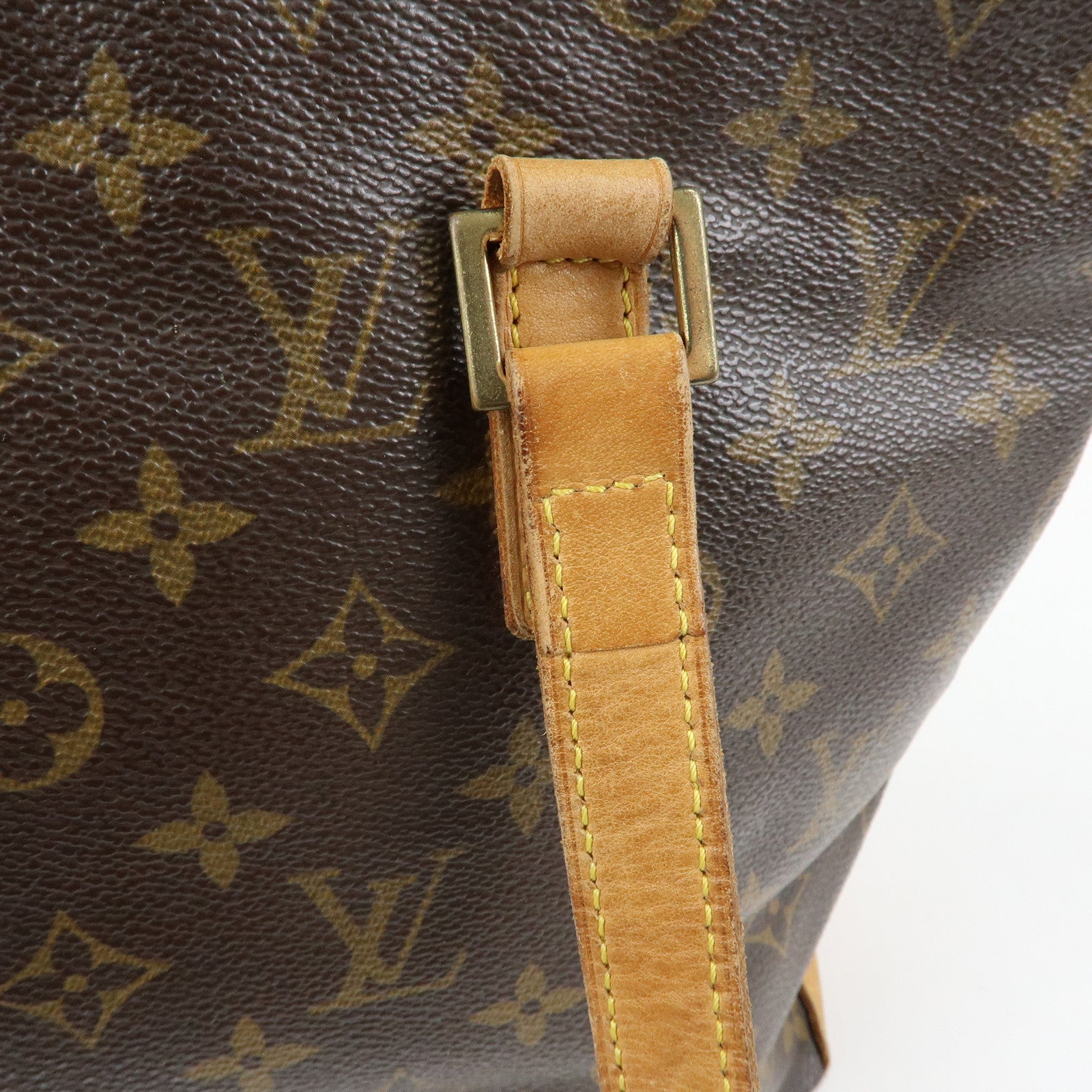 Louis Vuitton Monogram Cabas Piano Tote Bag Hand Bag M51148