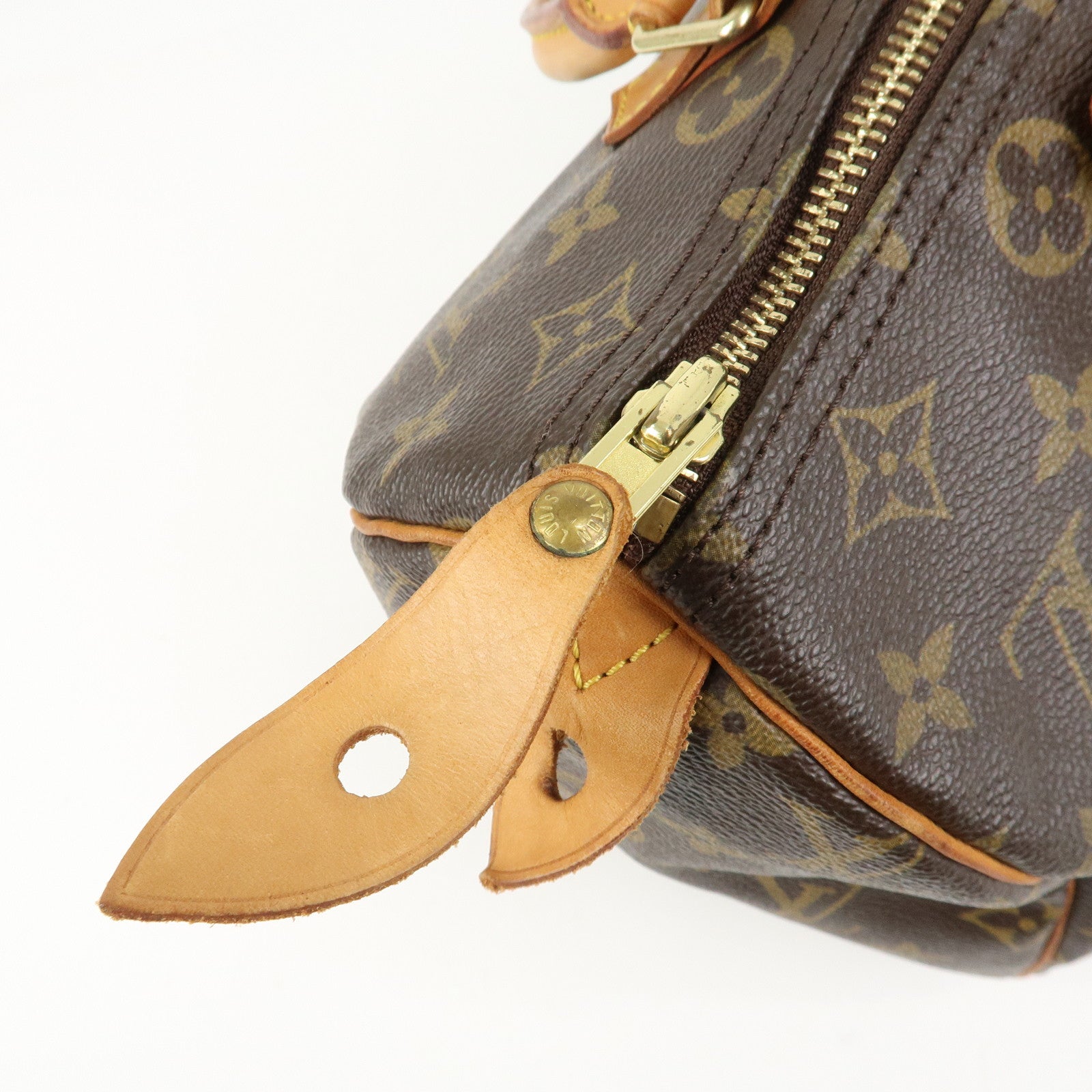 Louis Vuitton Monogram Speedy 30 Boston Bag Hand Bag Brown M41526