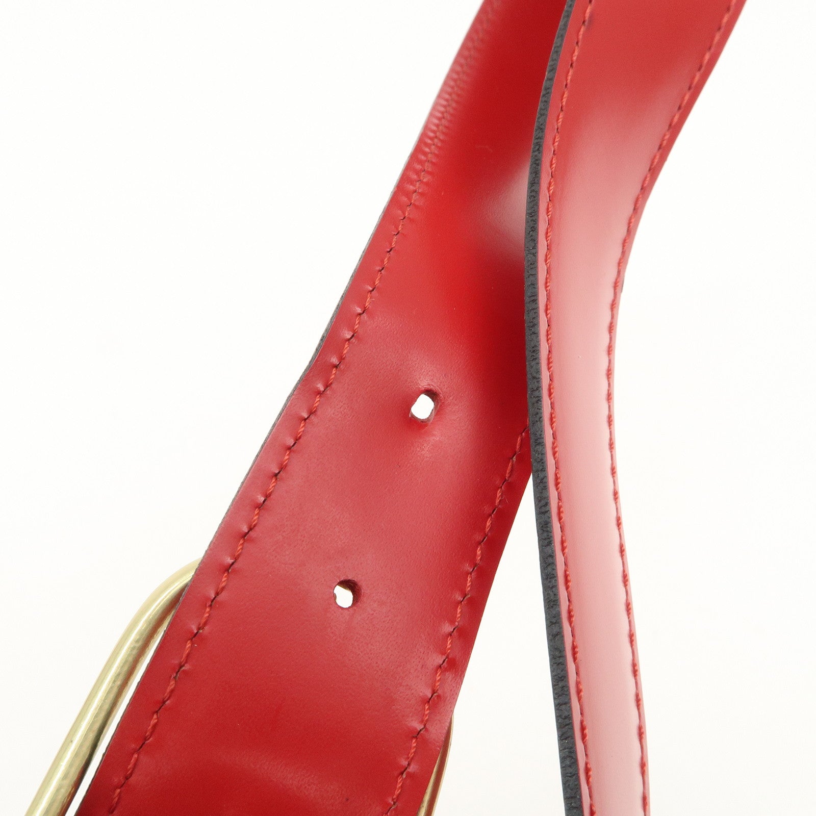 Louis Vuitton Epi Sac de Paul Shoulder Bag Castilian Red M80207