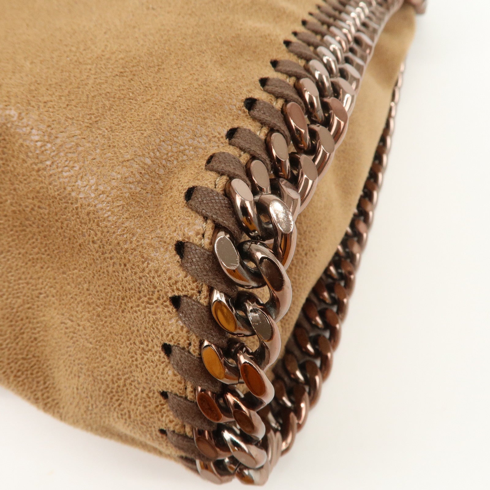 STELLA MCCARTNEY Polyester Falabella 2Way Bag Brown 234387