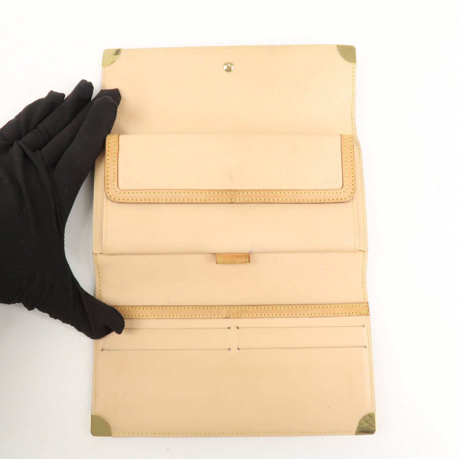 Louis Vuitton Monogram Multicolor Porte Trezor International M92658 Used