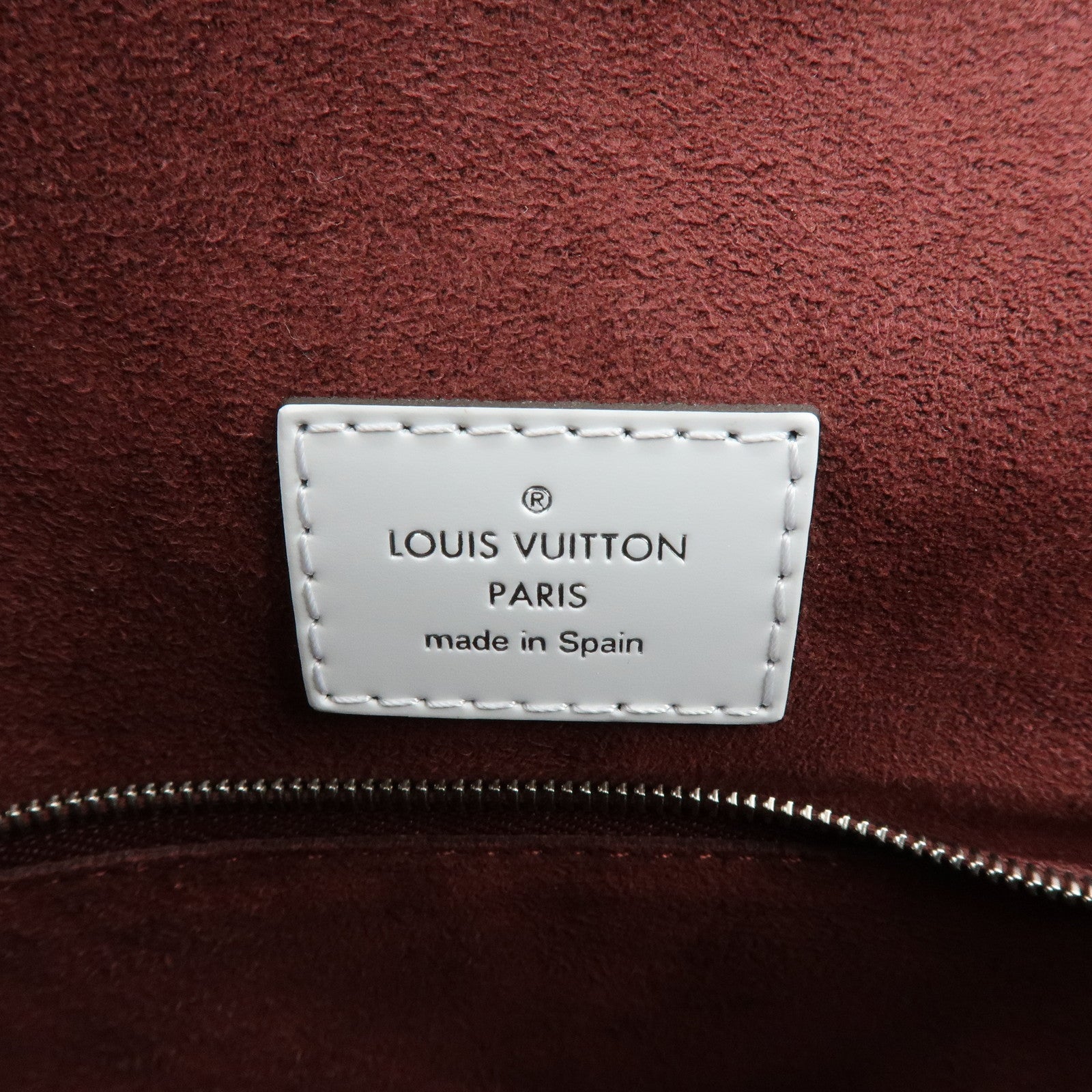 Louis Vuitton Epi Leather Grenelle MM 2Way Hand Bag White M53690