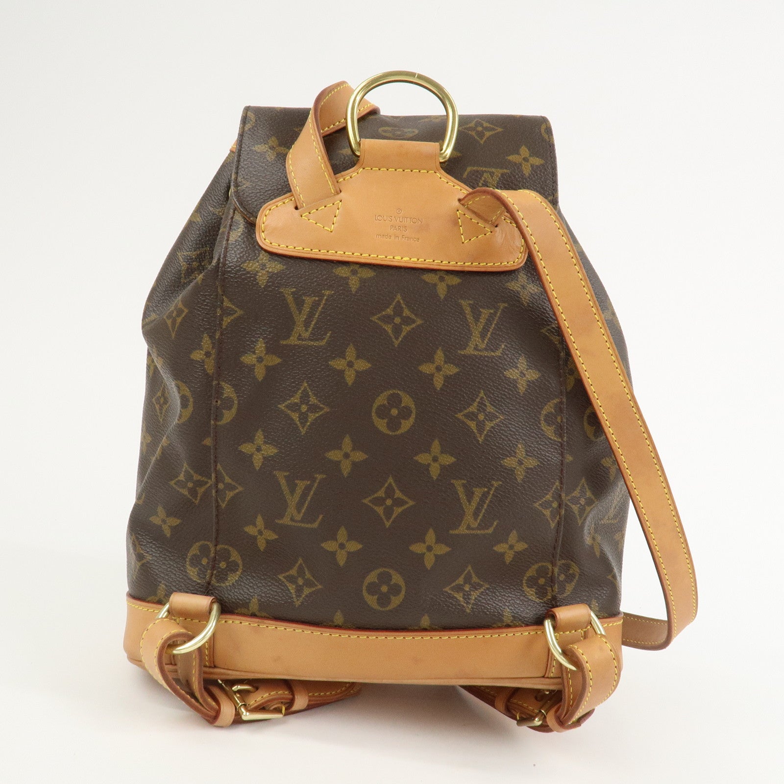 Louis Vuitton Monogram Montsouris MM Backpack Brown M51136