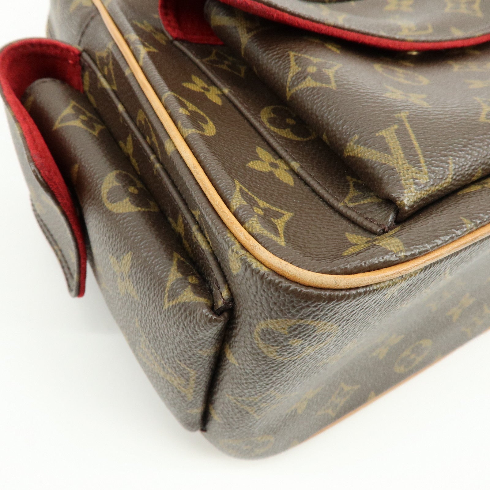Louis Vuitton Monogram Excentri Cite Canvas Hand Bag Brown M51161