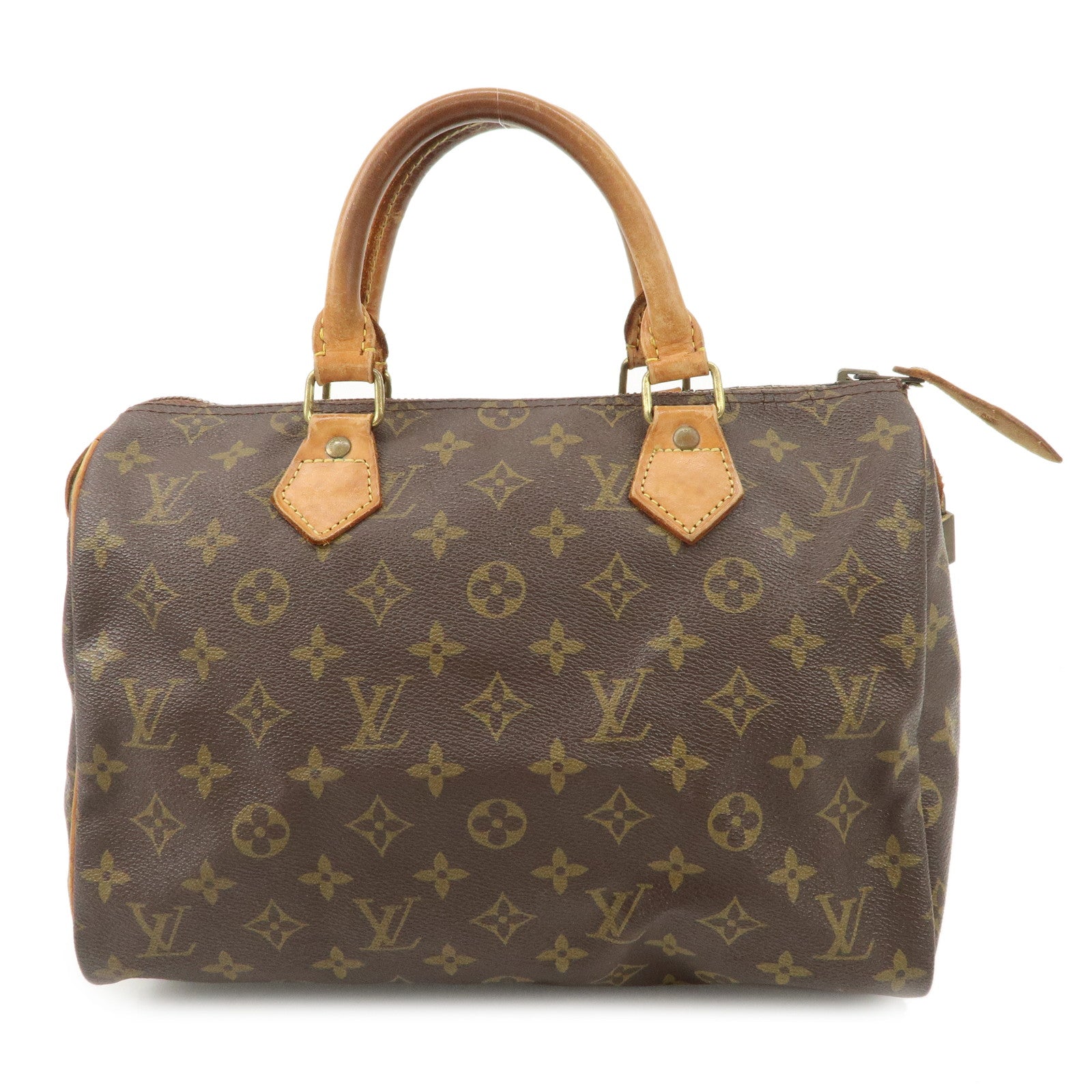 Louis Vuitton Monogram Speedy 30 Hand Bag Boston Bag M41526 Used