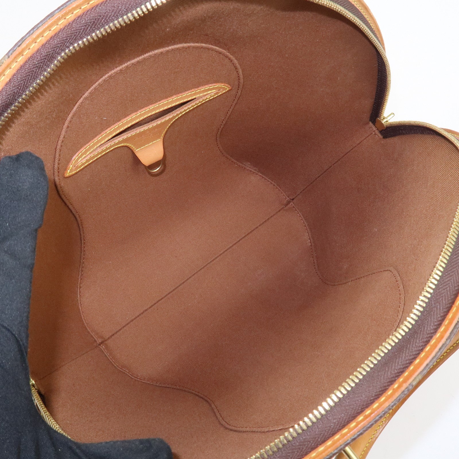 Louis Vuitton Monogram Ellipse MM Hand Bag Brown M51126