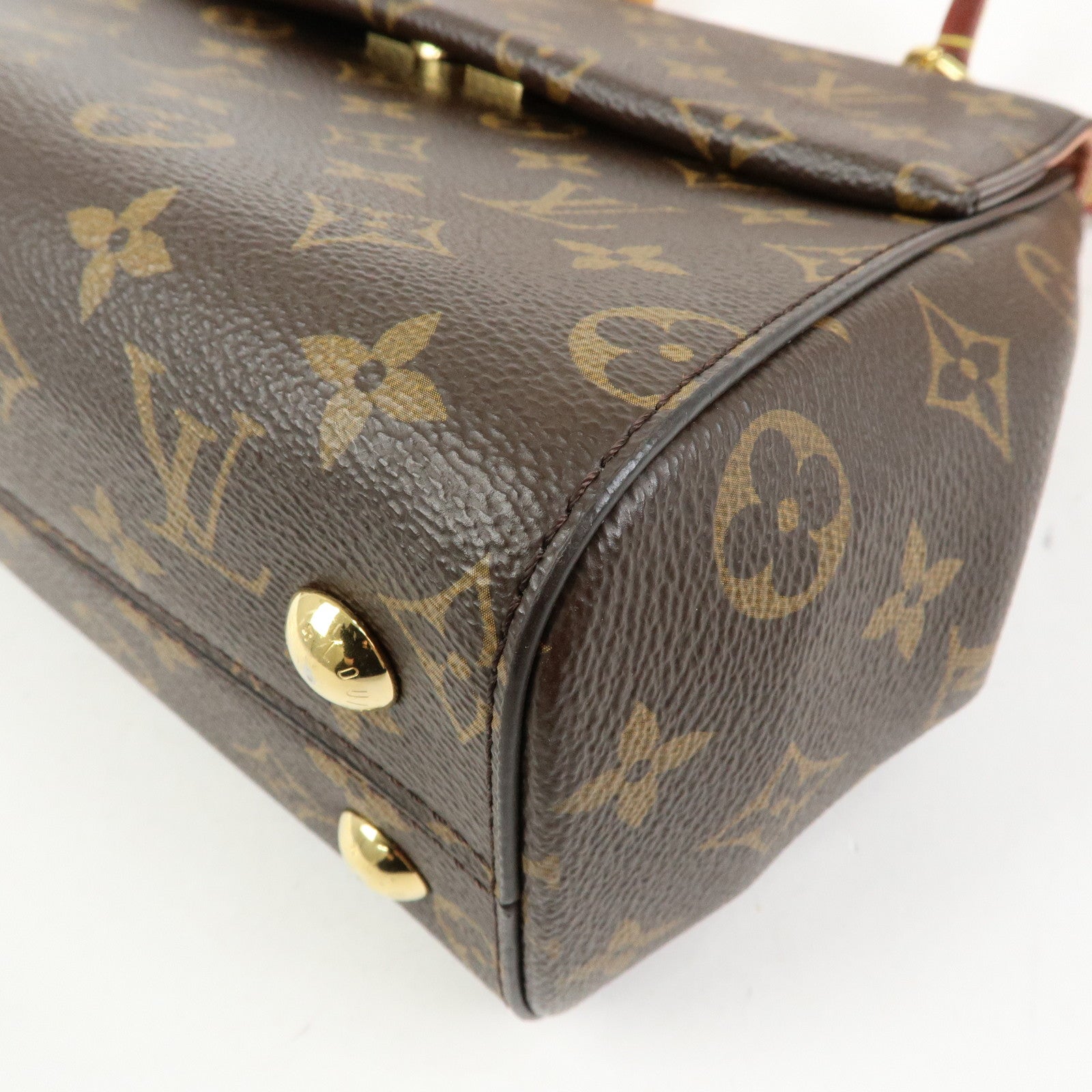 Louis Vuitton Monogram Cluny BB 2Way Shoulder Bag Vieux Rose M44267