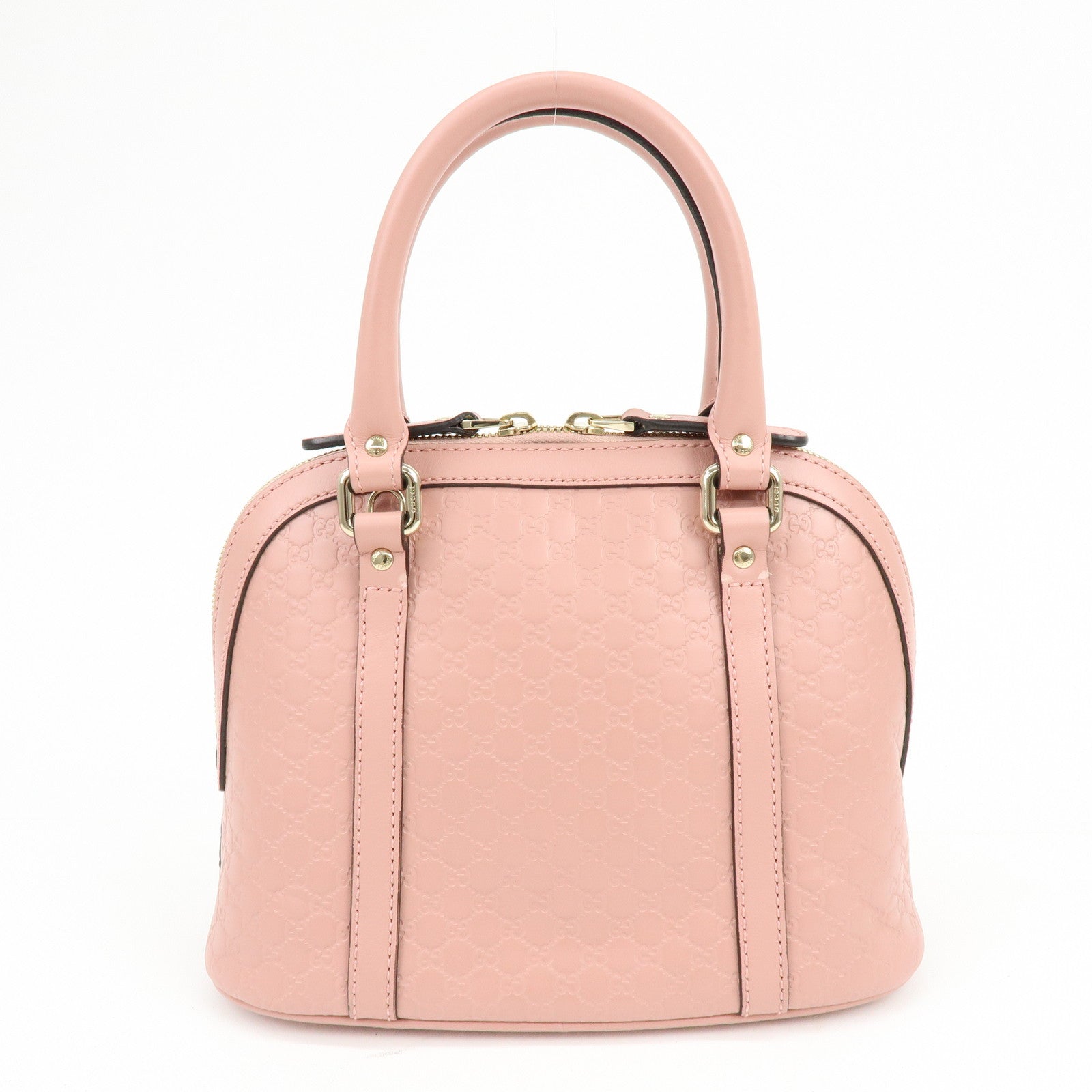 GUCCI Micro Guccisima Leather 2Way Bag Hand Bag Shoulder Bag 449654