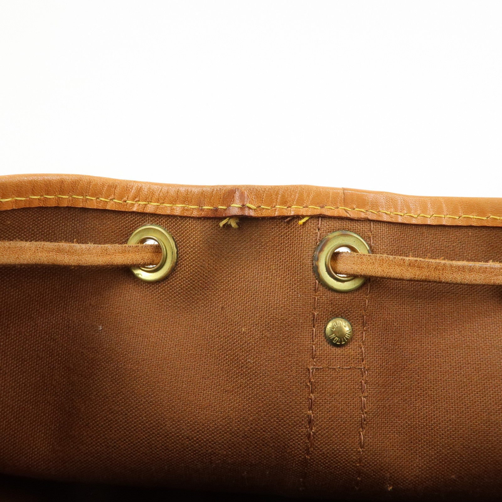 Louis Vuitton Monogram Petit Noe Shoulder Bag Brown M42226