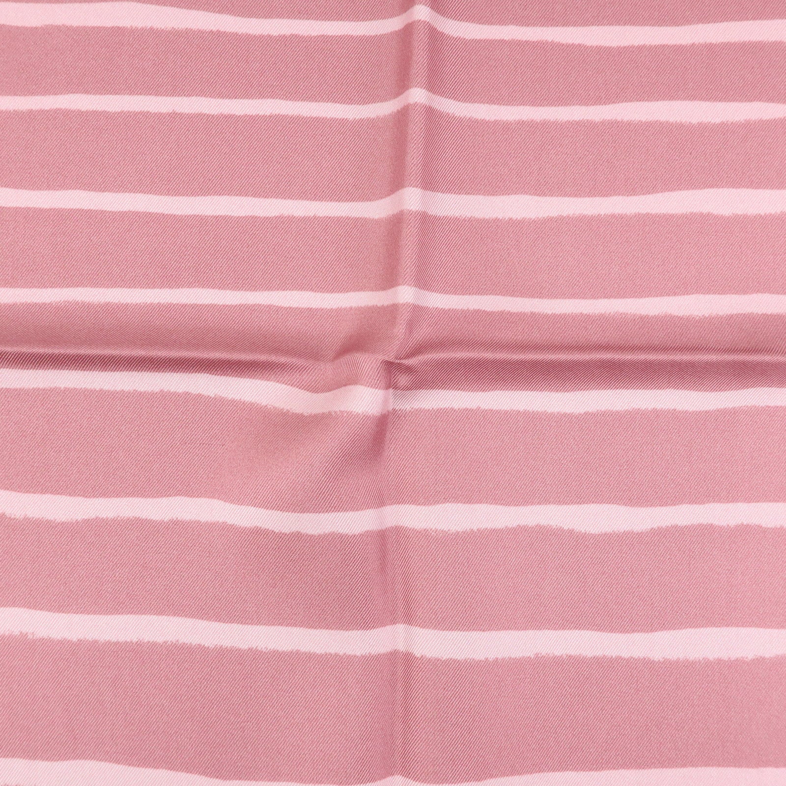 HERMES Carre 90 Silk 100% Striped Scarf Purple