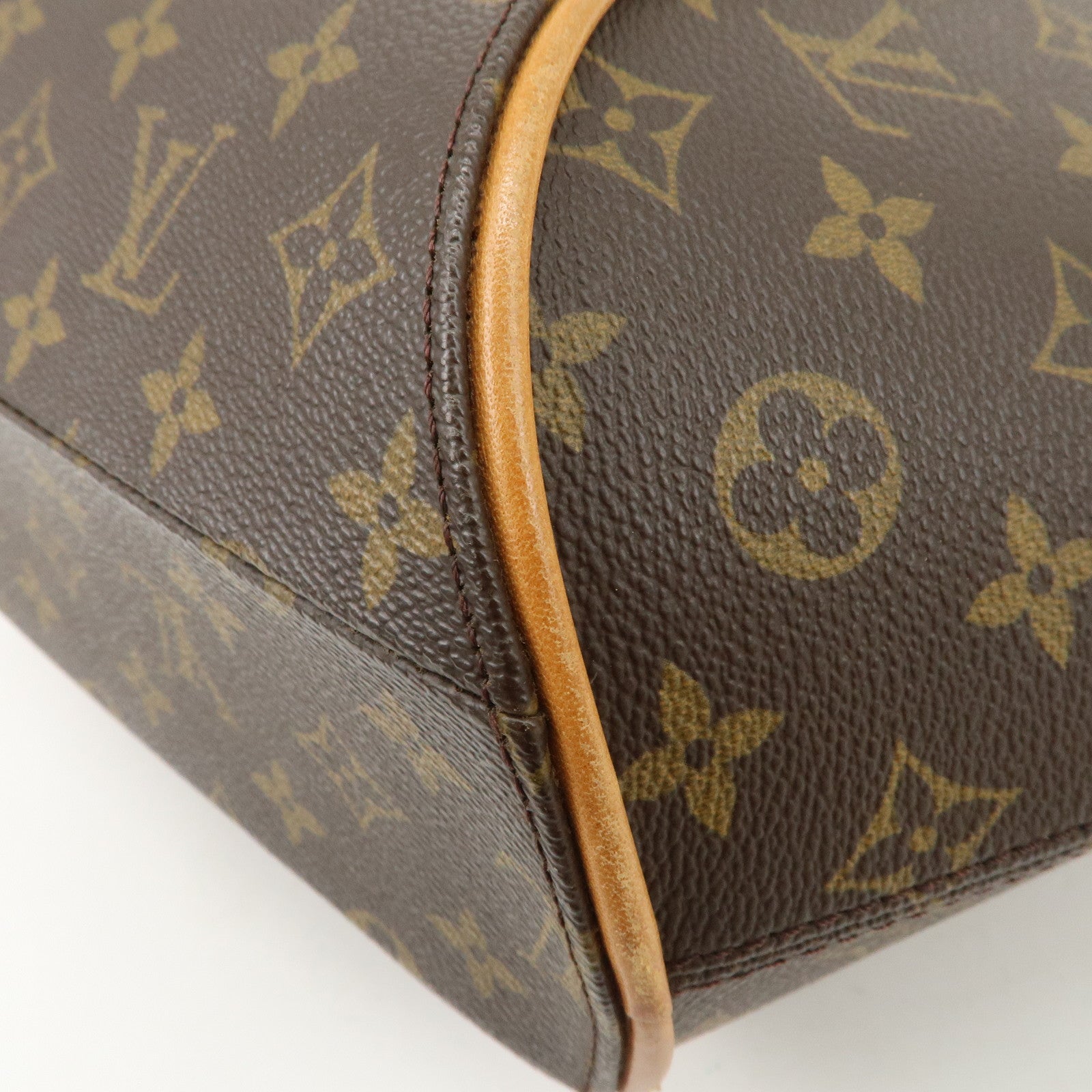 Louis Vuitton Monogram Ellipse MM Hand Bag Brown M51126