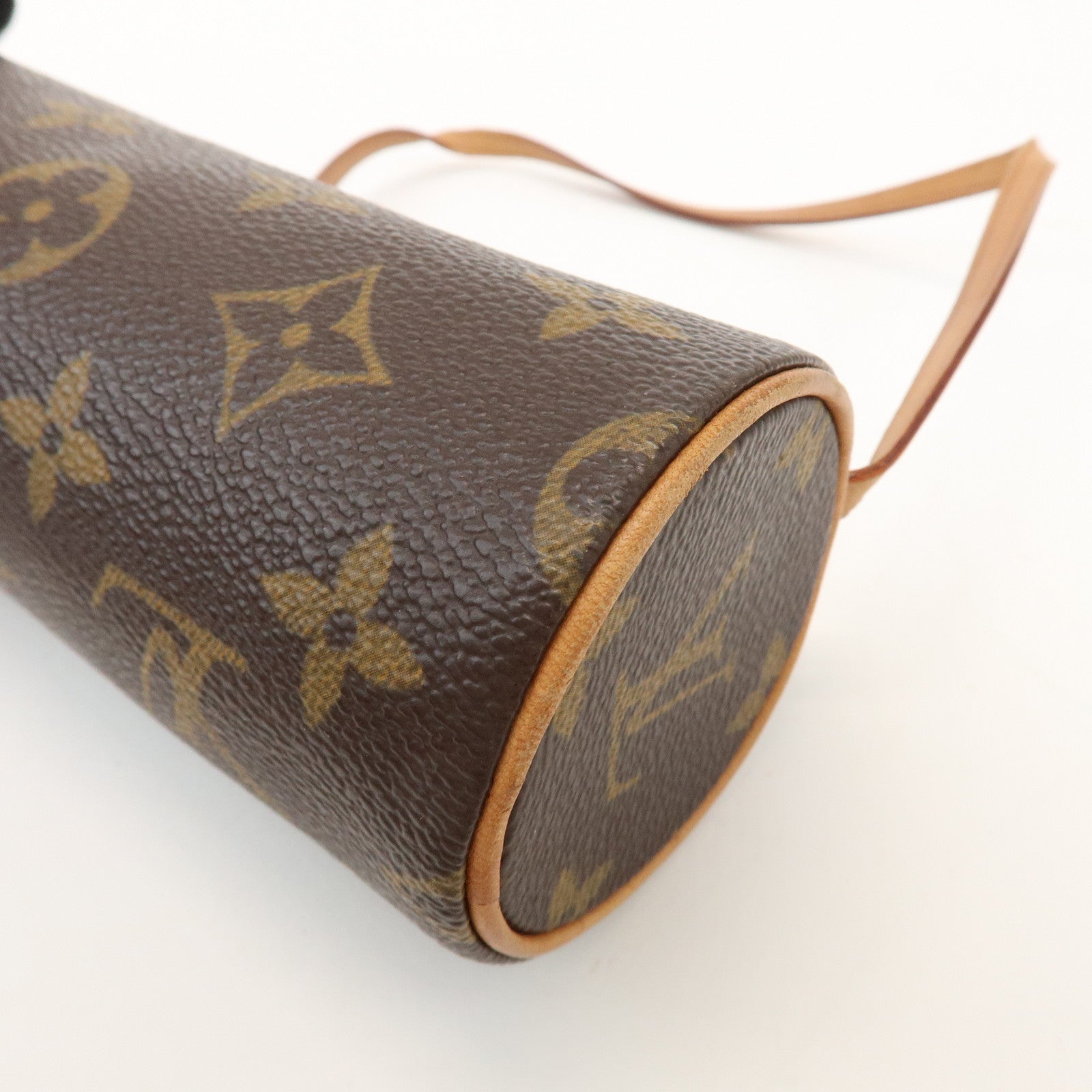 Louis Vuitton Monogram Mini Pouch for Papillon Bag Brown
