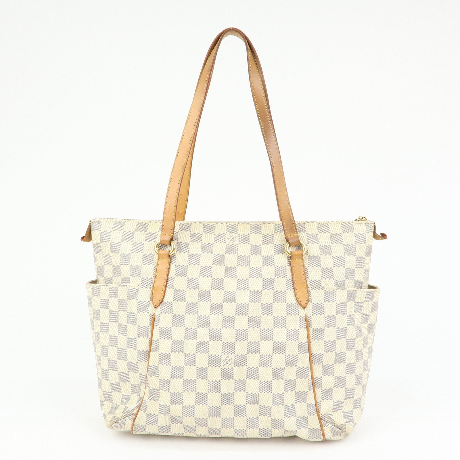 Louis Vuitton Damier Azur Totally MM Tote Bag Shoulder Bag N51262