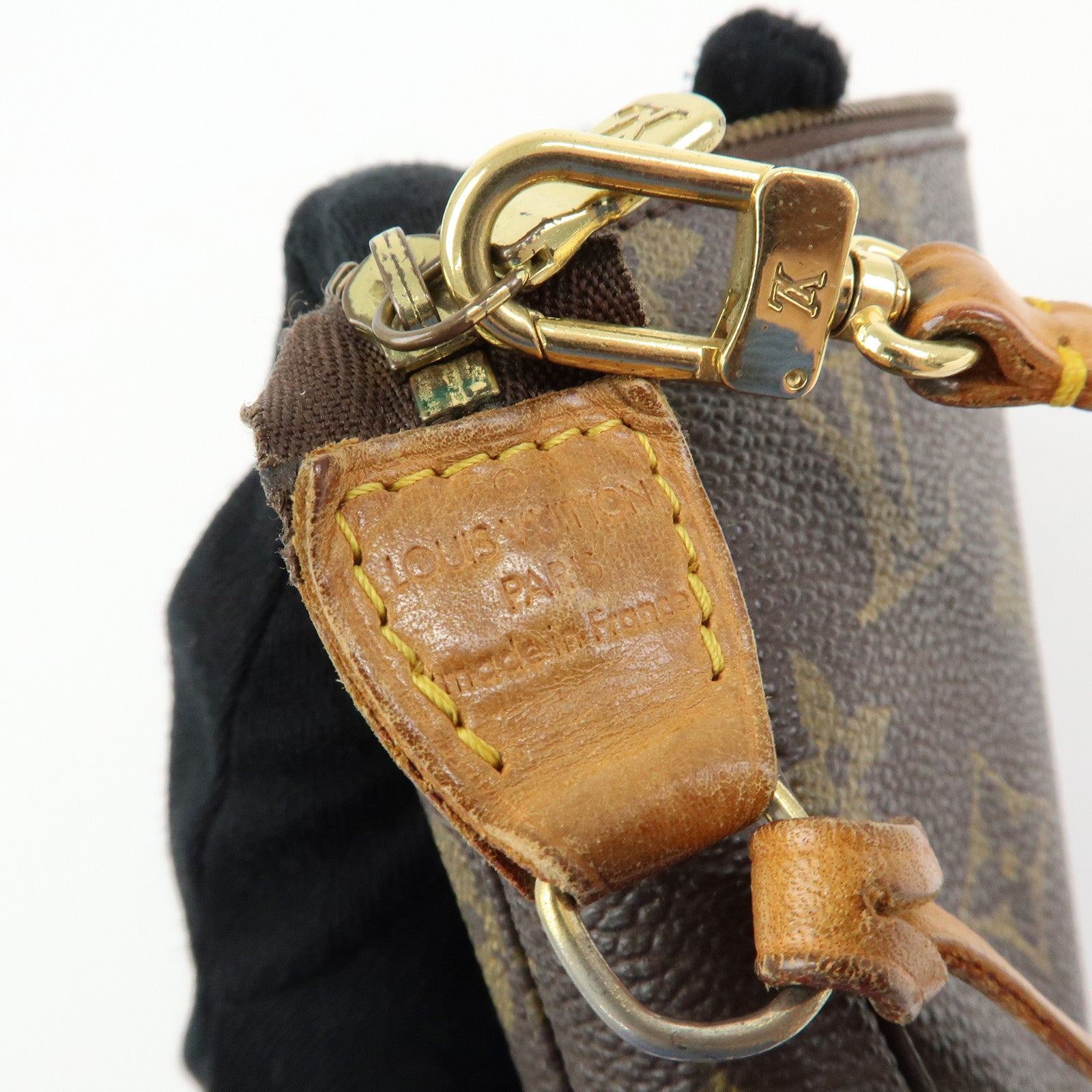 Louis Vuitton Monogram Pochette Accessoires Pouch Hand Bag M51980