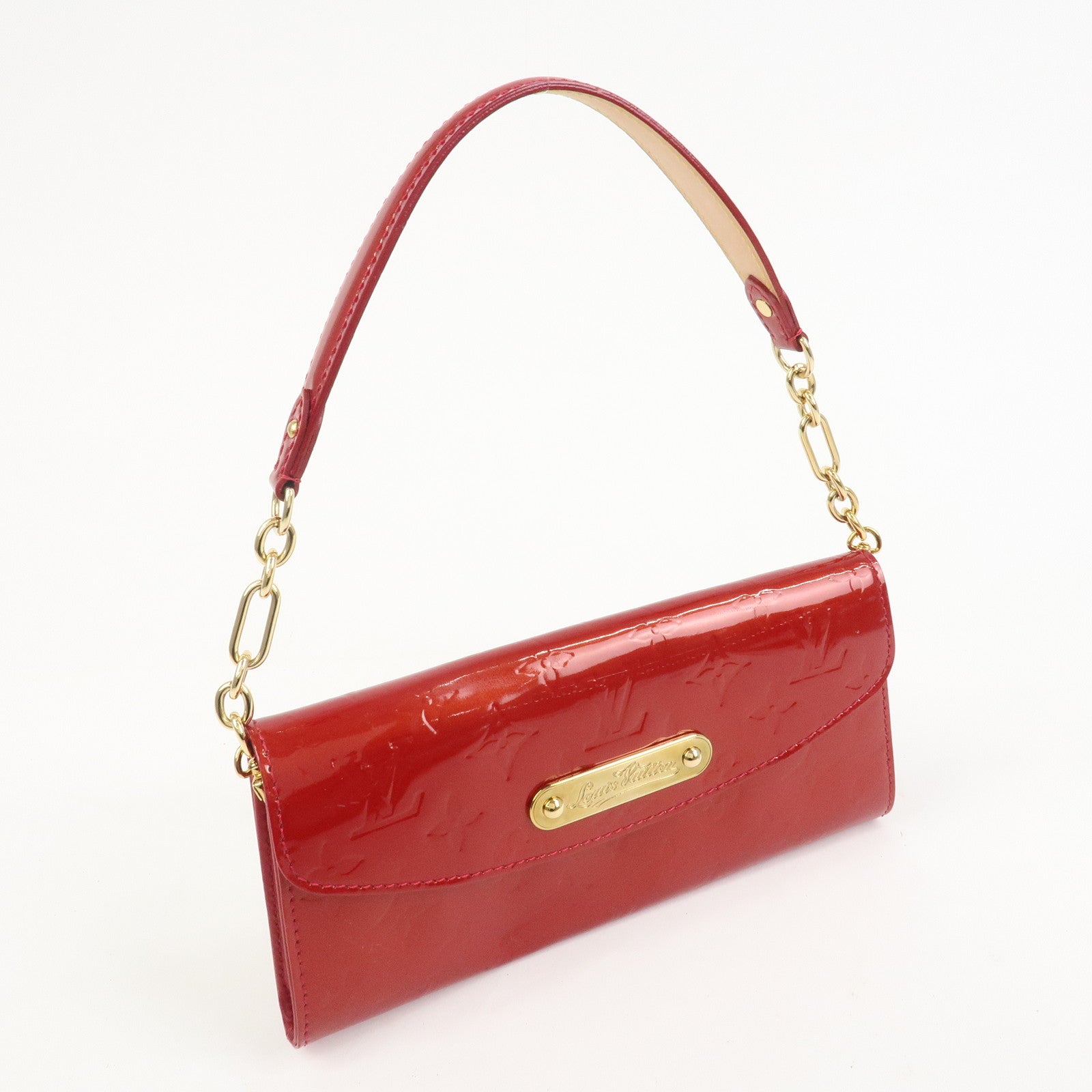 Louis Vuitton Monogram Vernis Sunset Boulevard Pomme d'Amour M93543