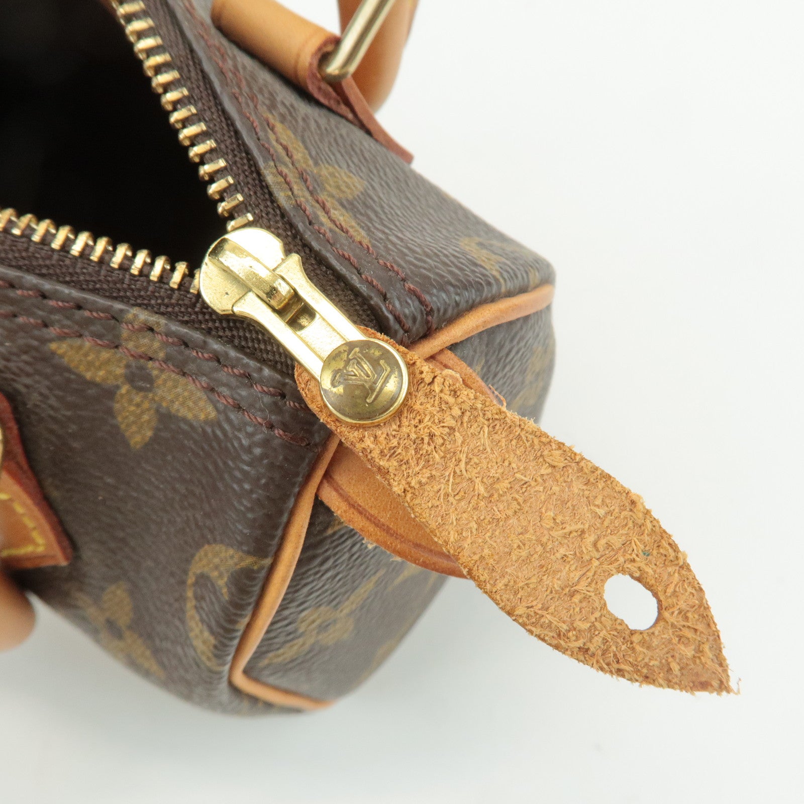 Louis Vuitton Monogram Mini Speedy Hand Bag M41534 Used