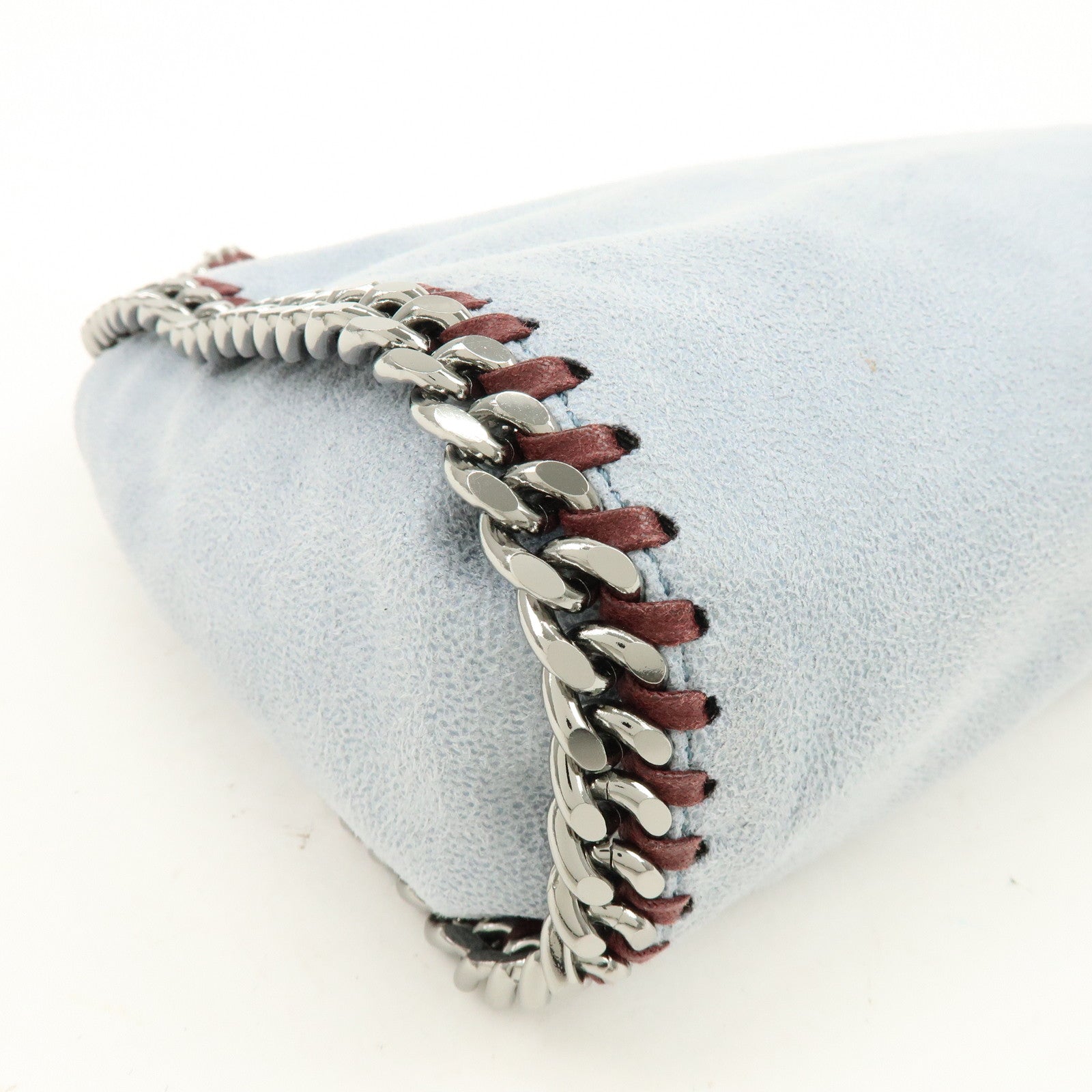 STELLA MCCARTNEY Falabella Tiny Faux Leather 2Way Bag Blue 371223