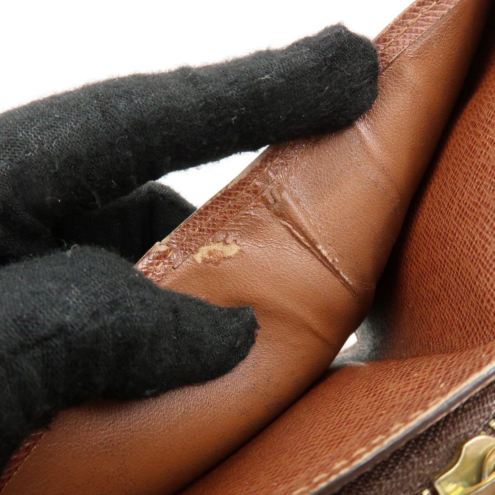 Louis Vuitton Monogram Set of 2 Bi-fold Wallets Brown M61667 M61660