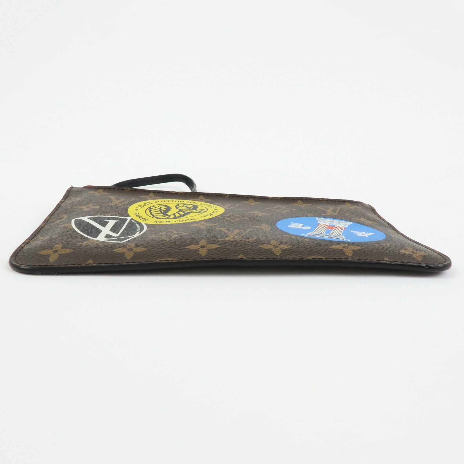 Louis Vuitton Monogram LV World Tour Pouch for Neverfull Brown MM