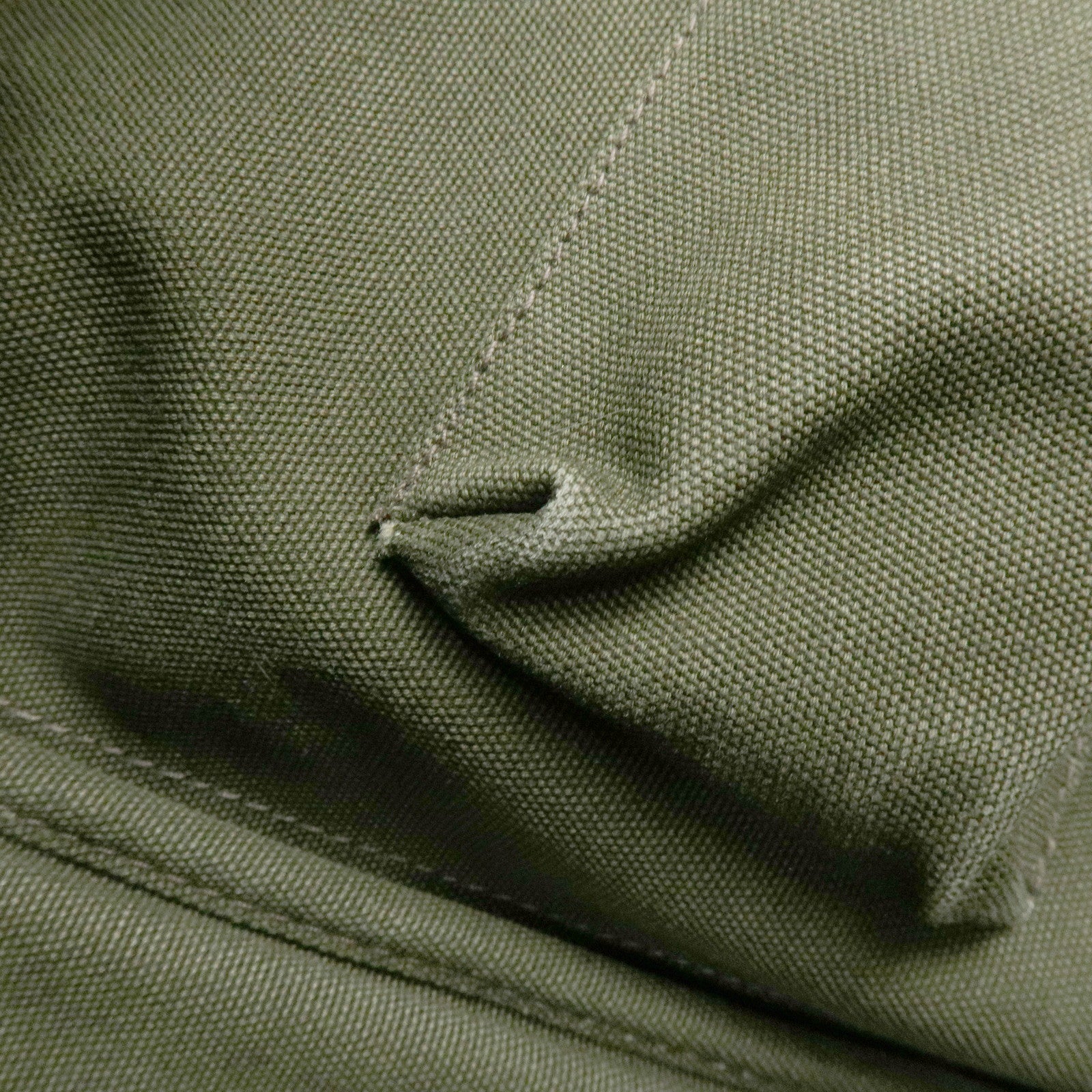 PRADA Triangle Logo Canapa Large Canvas Tote Bag Hand Bag BN1872