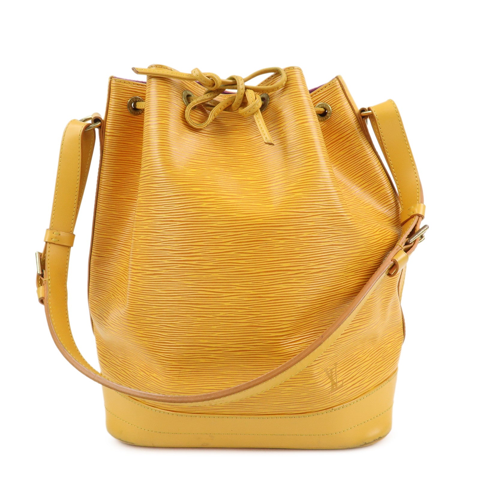 Louis Vuitton Epi Leather Noe Shoulder Bag Tassili Yellow M44009