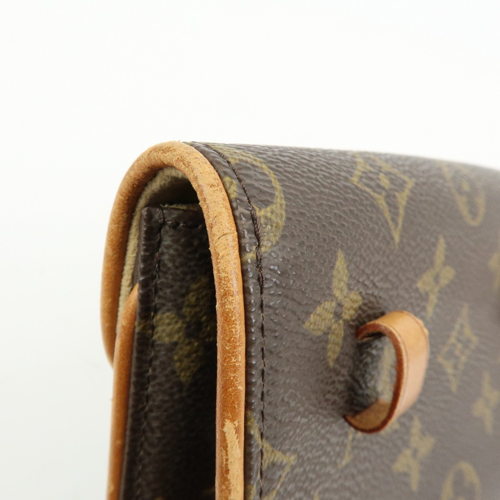 Louis Vuitton Monogram Pochette Florentine Waist Bag Belt XS M51855