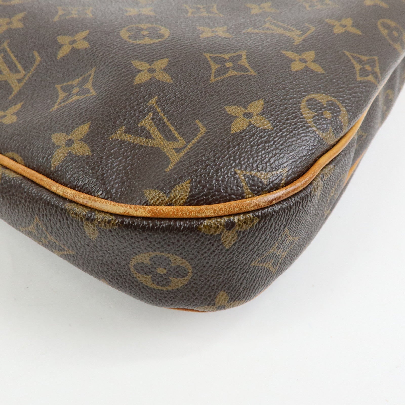 Louis Vuitton Monogram Odeon PM Shoulder Bag Brown M56390