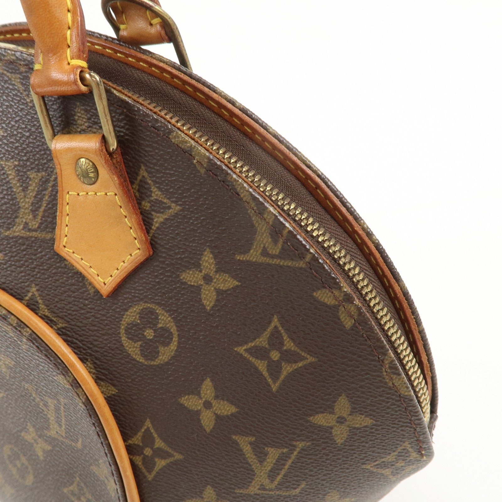 Louis Vuitton Monogram Ellipse PM Hand Bag Brown M51127