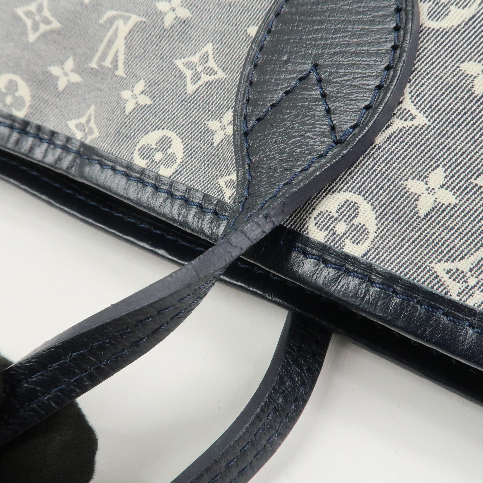 Louis Vuitton Monogram Idylle Neverfull MM Tote Bag Encre M40514