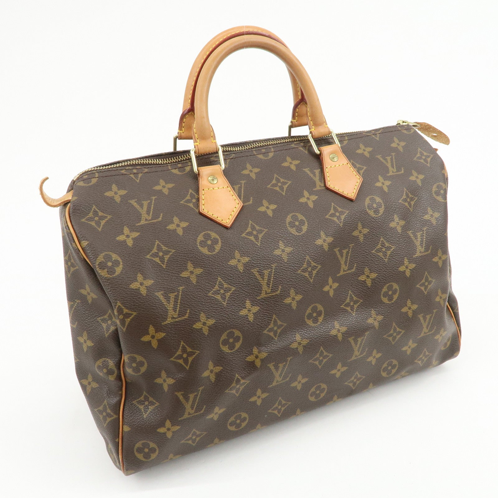 Louis Vuitton Monogram Speedy 35 Boston Bag Hand Bag M41524