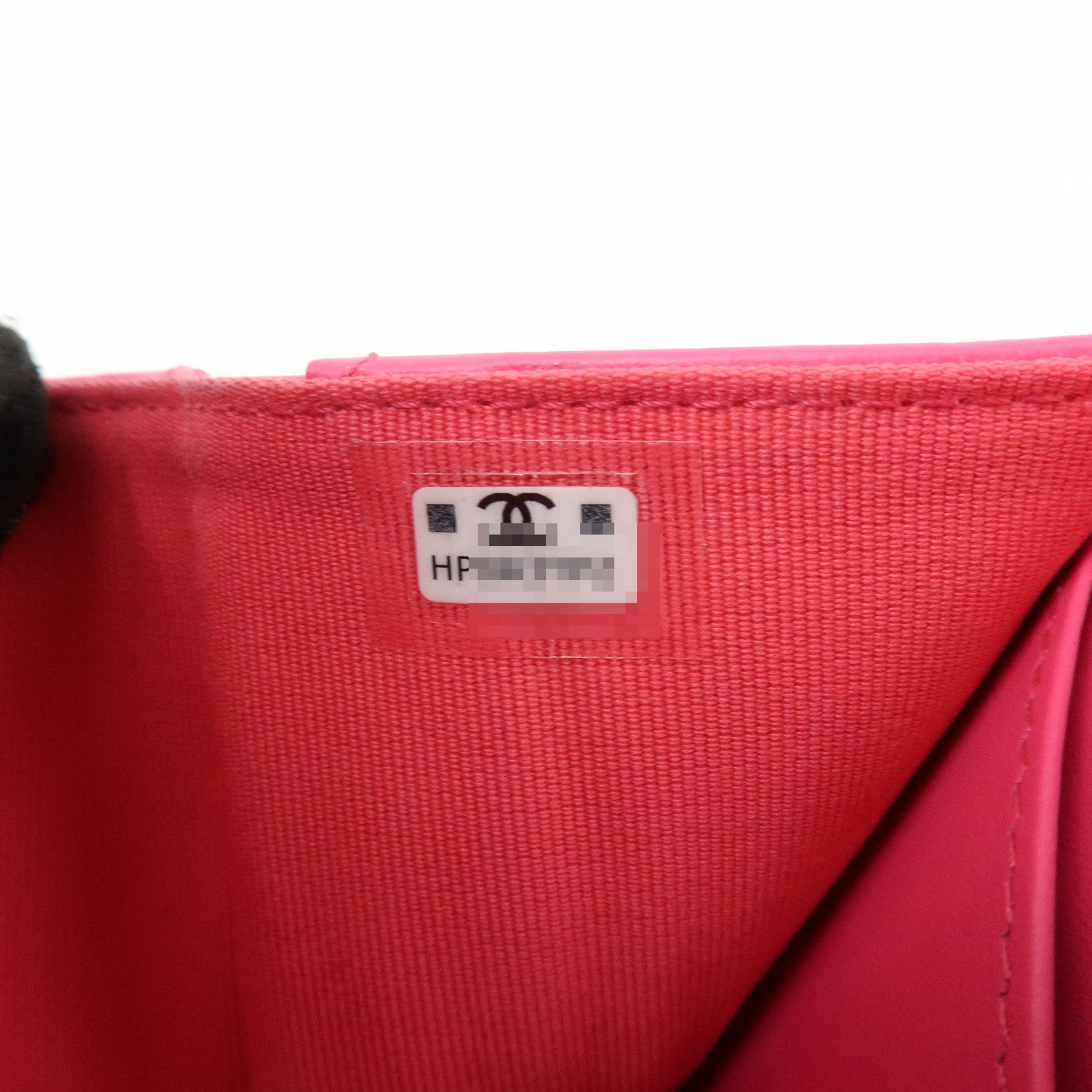 CHANEL Matelasse Caviarskin Classic Small Flap Wallet Pink AP0230 Used