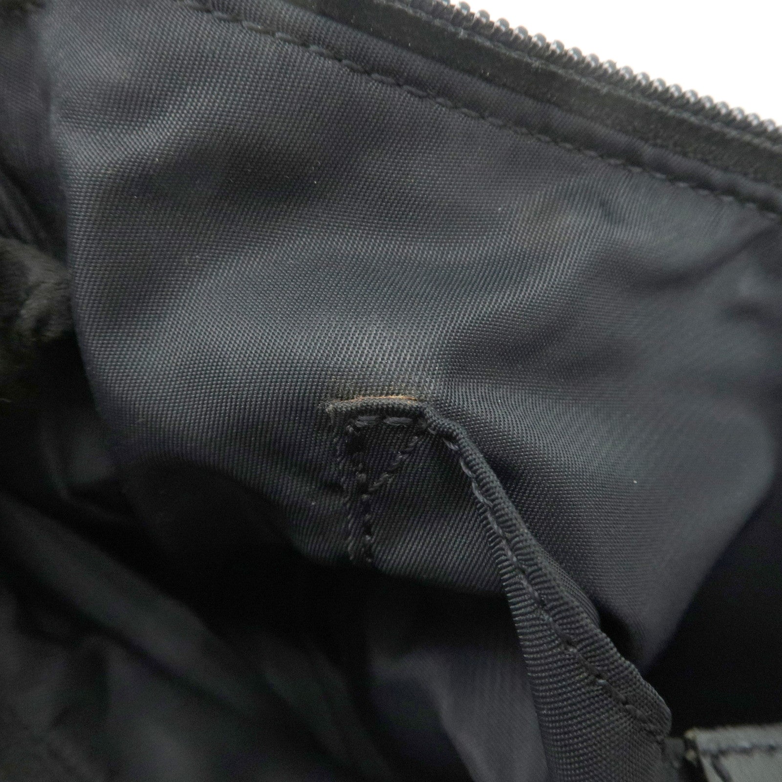 Christian Dior Trotter Jacquard Canvas Nylon Hand Bag Shoulder Bag