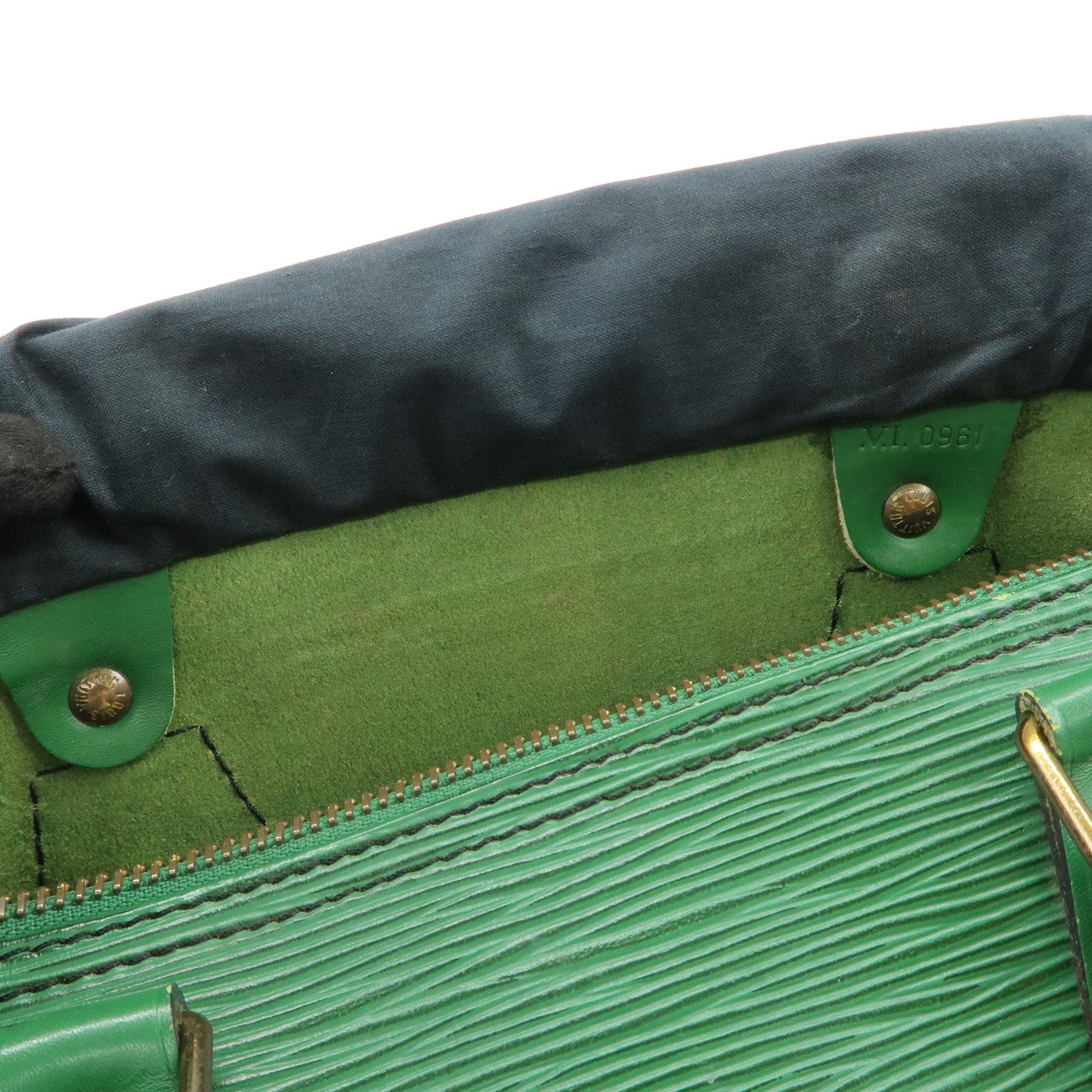 Louis Vuitton Epi Speedy 30 Boston Bag Hand Bag Borneo Green M43004