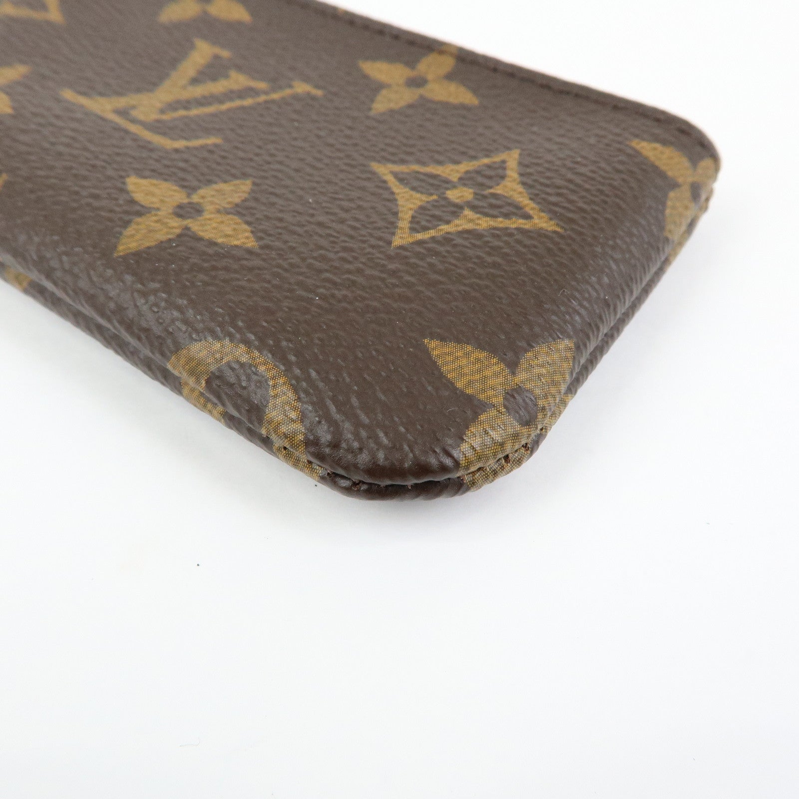 Louis Vuitton Monogram Pochette Cles Coin Case Key Case M62650