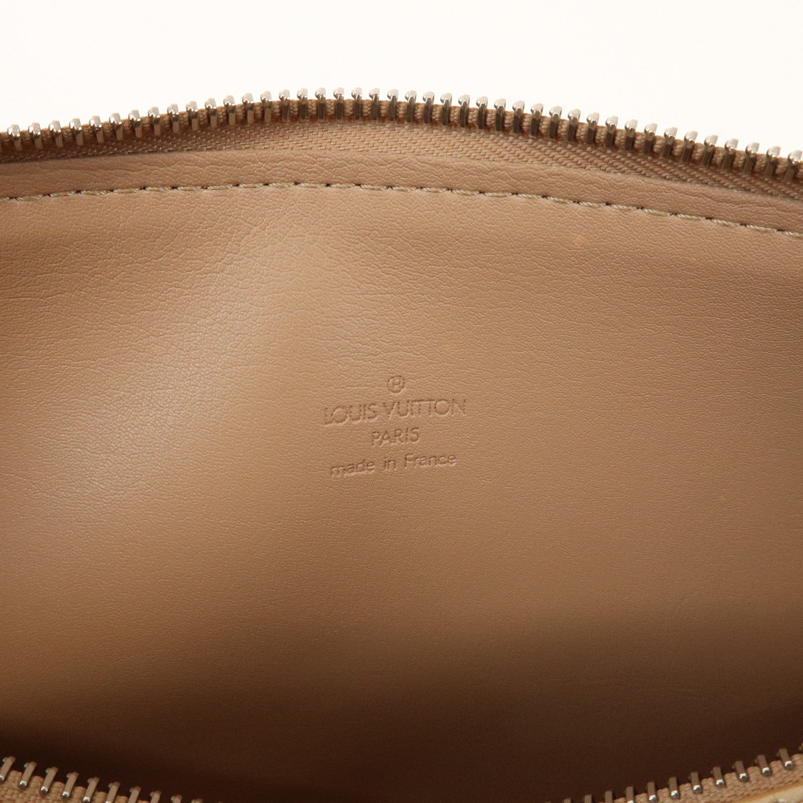 Louis Vuitton Monogram Vernis Bedford Hand Bag Noisette M91329