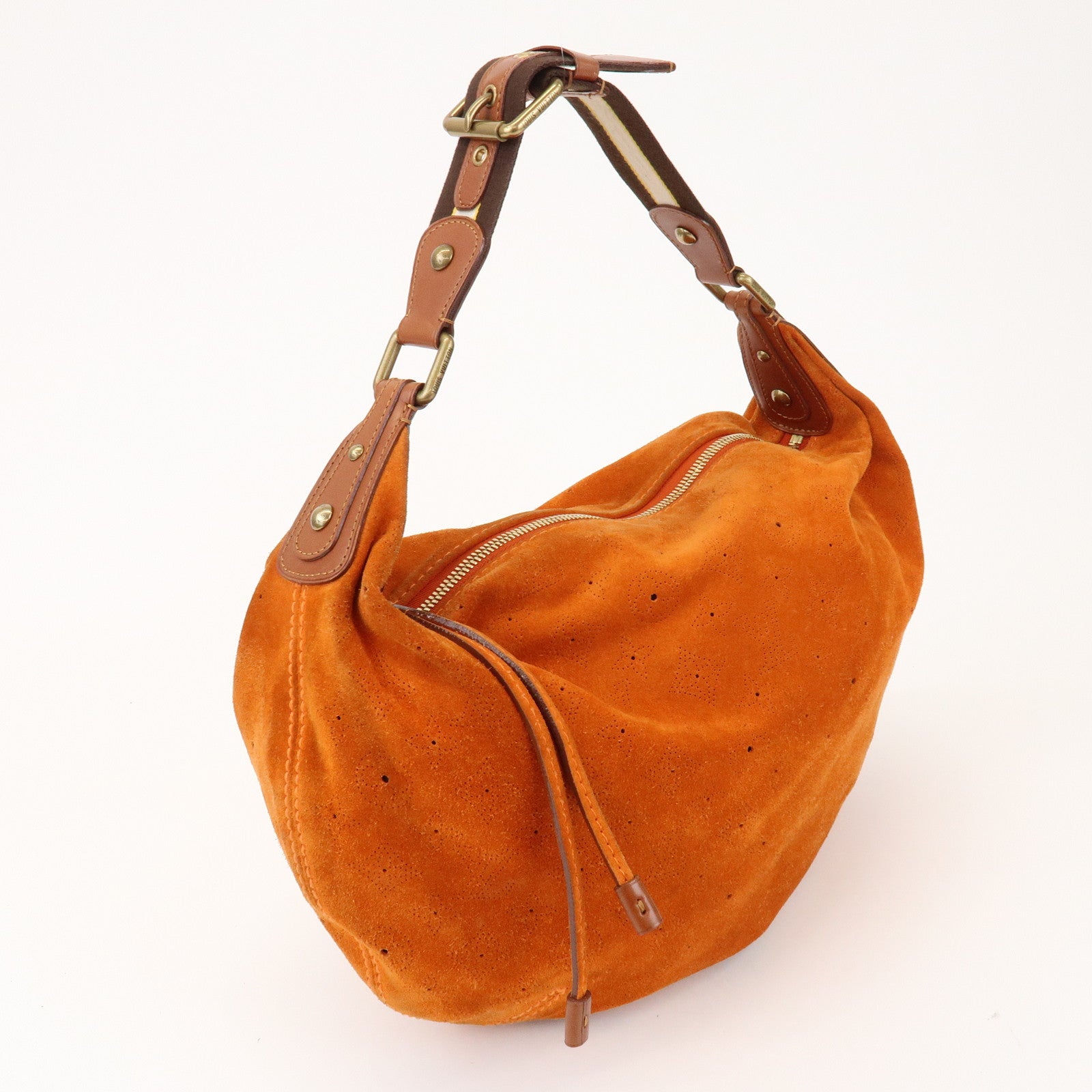 Louis Vuitton Monogram Mahina Onata GM Shoulder Bag Orange M95119