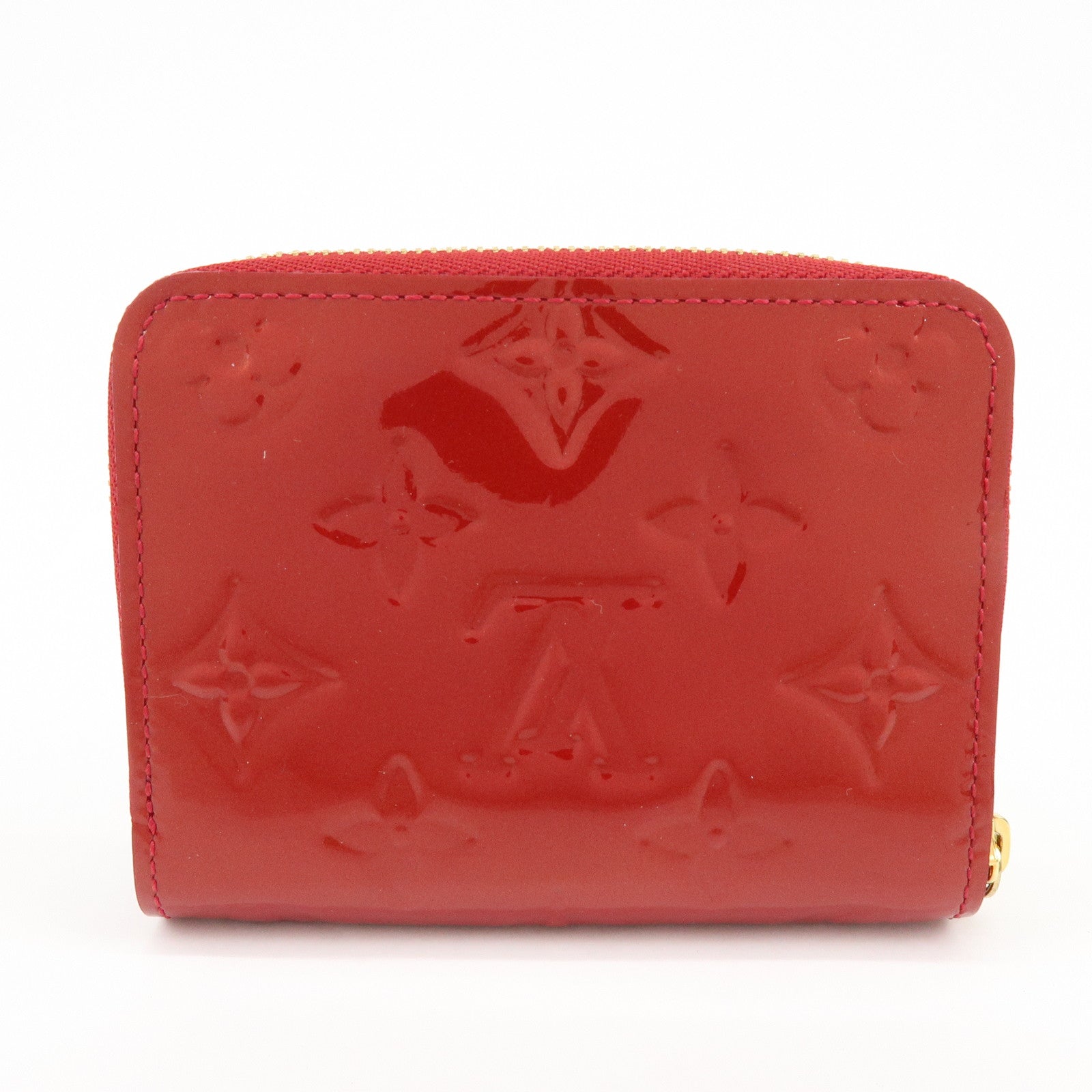 Louis Vuitton Monogram Vernis Zippy Coin Purse Pomme d'Amour M93608