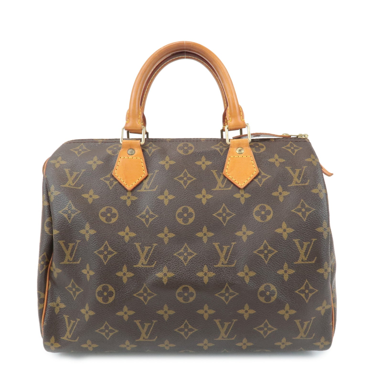 Louis Vuitton Monogram Speedy 30 Boston Bag Hand Bag Brown M41526
