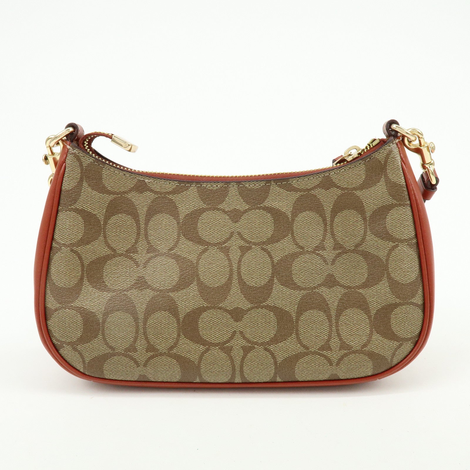 COACH PEANUTS Teri Signature PVC Leather Shoulder Crossbody Bag