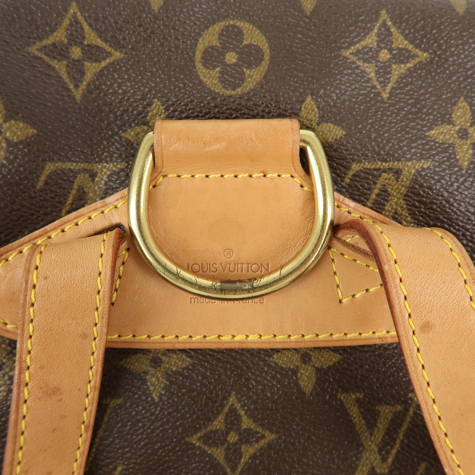 Louis Vuitton Monogram Montsouris MM Backpack Brown M51136
