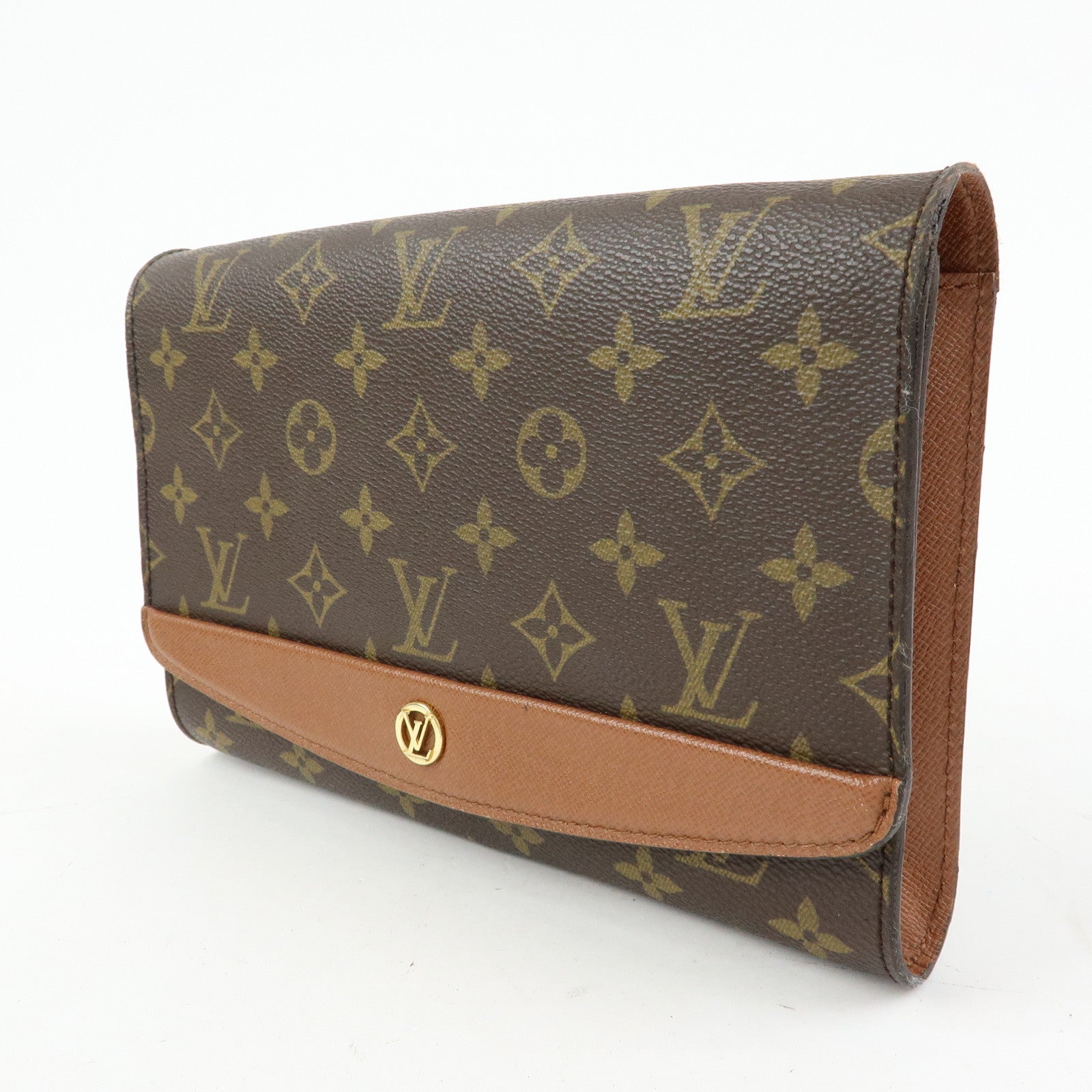 Louis Vuitton Monogram Bordeaux 24 Shoulder Bag Brown M51798