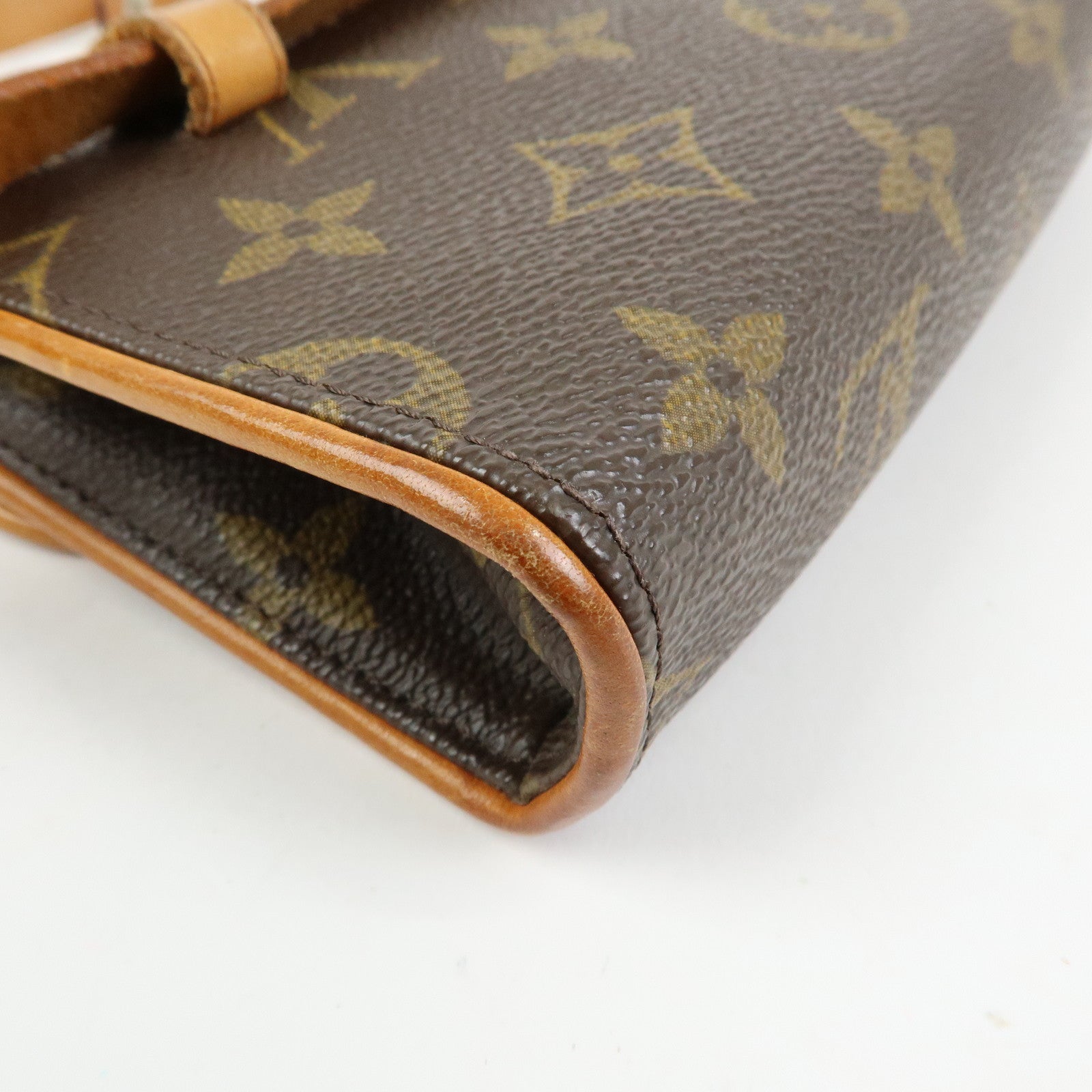 Louis Vuitton Monogram Pochette Florentine Waist Bag Belt L M51855