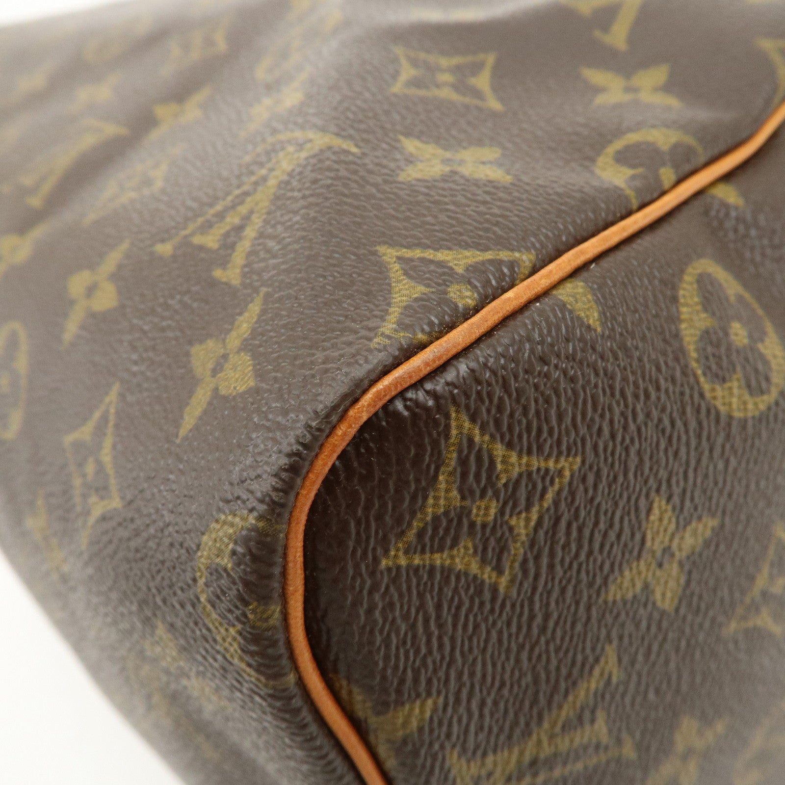 Louis Vuitton Monogram Speedy 40 Hand Bag Boston Bag Brown M41522