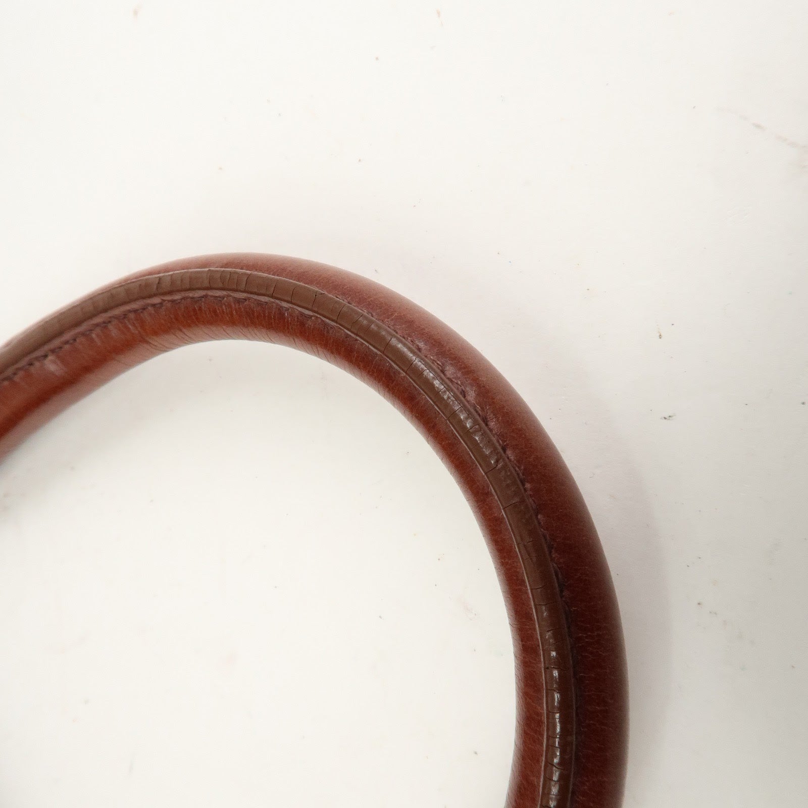 PRADA Logo Leather 2Way Hand Bag Shoulder Bag Brown BN2324