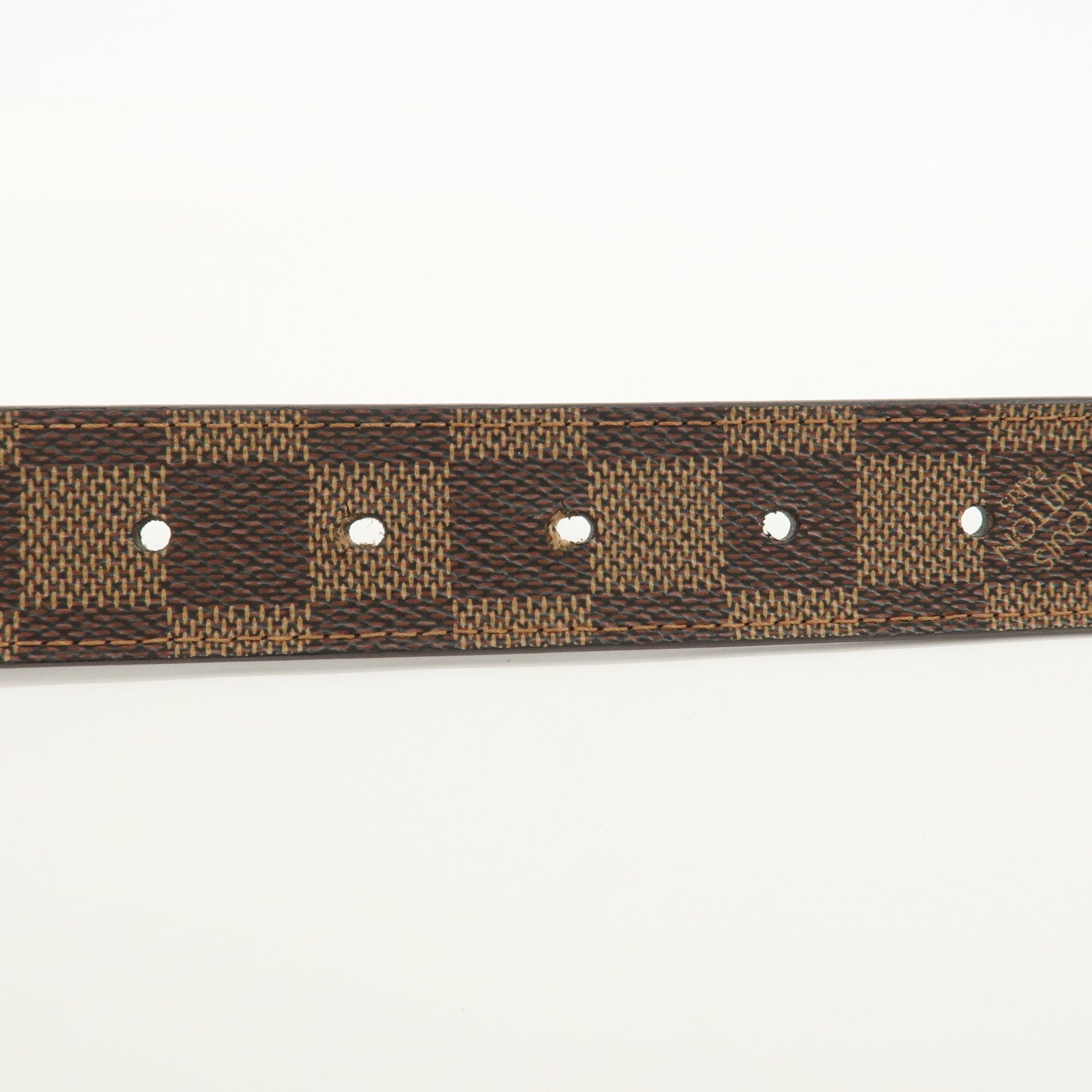 Louis Vuitton Damier Canvas Ceinture Carree Damier Ebene N6803
