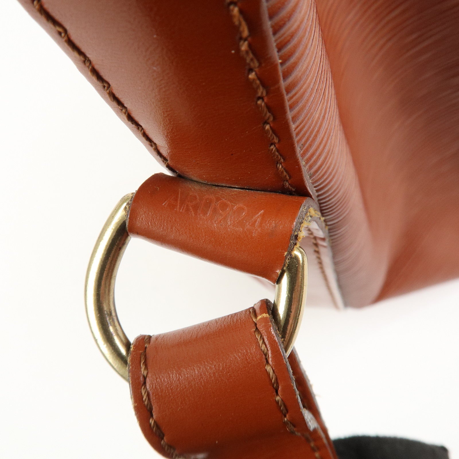 Louis Vuitton Epi Petit Noe Shoulder Bag Kenya Brown M44103