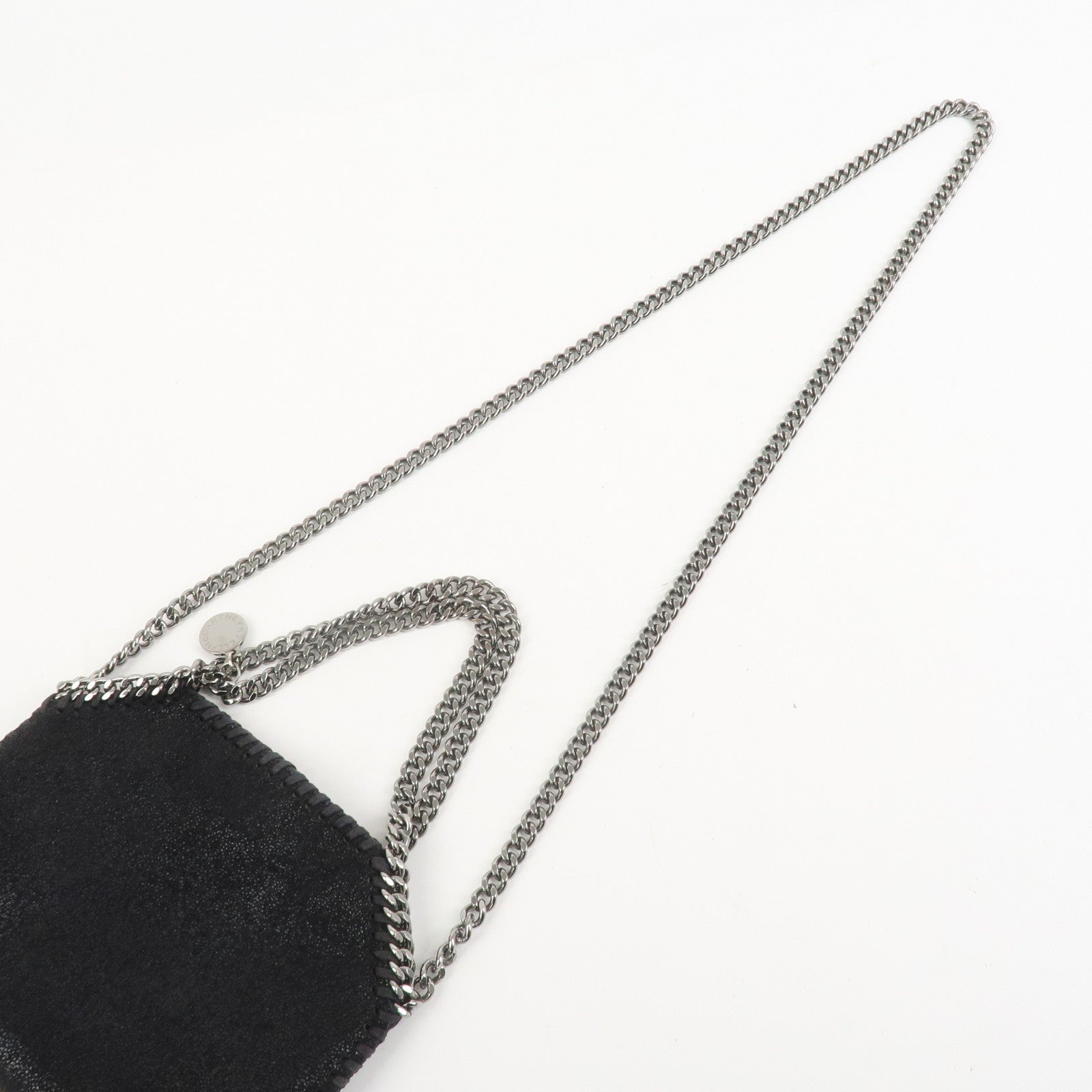 STELLA MCCARTNEY Falabella Polyester 2Way Bag Hand Bag Black